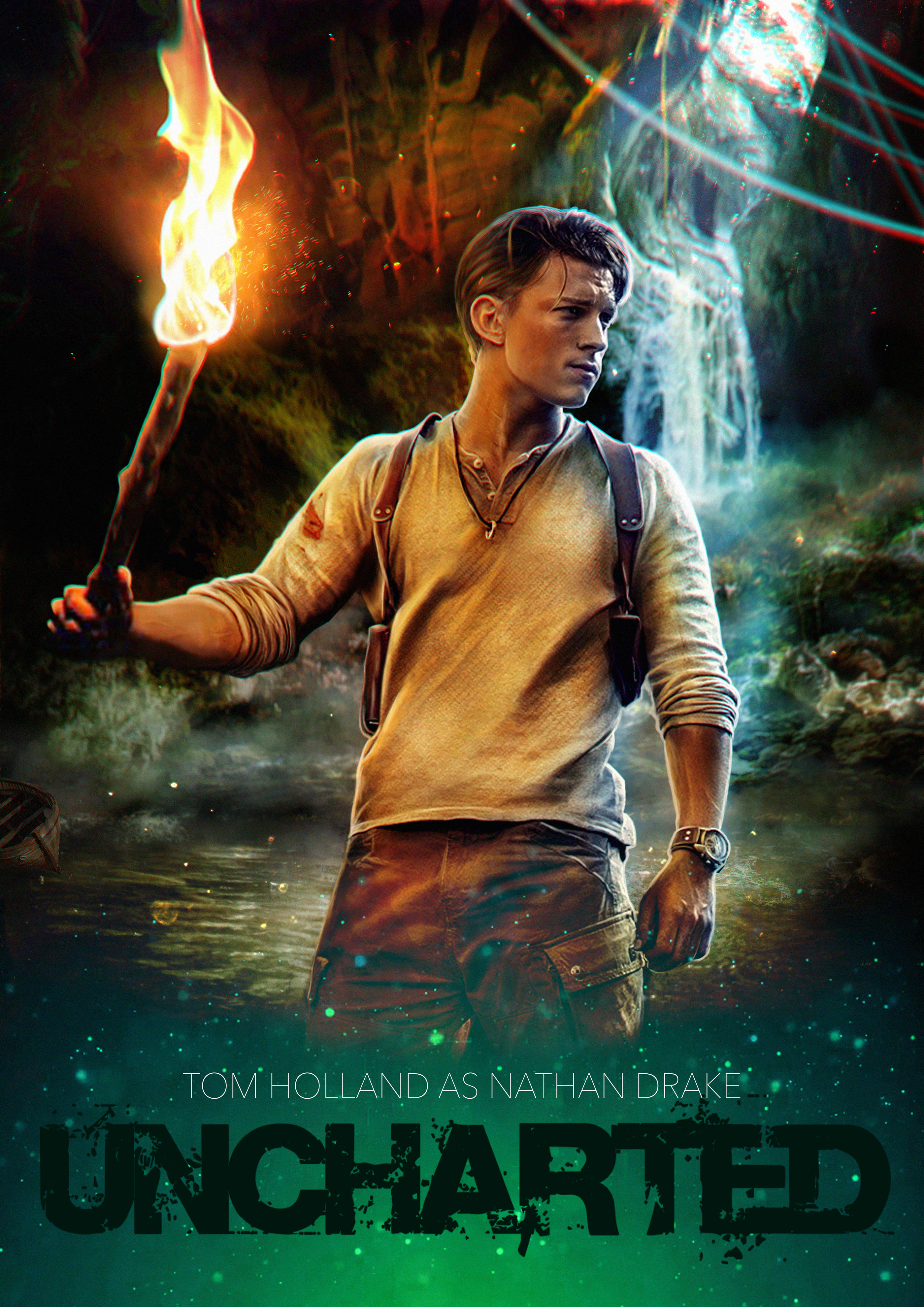 Tom Holland As Nathan Drake Uncharted 2021 Wallpapers