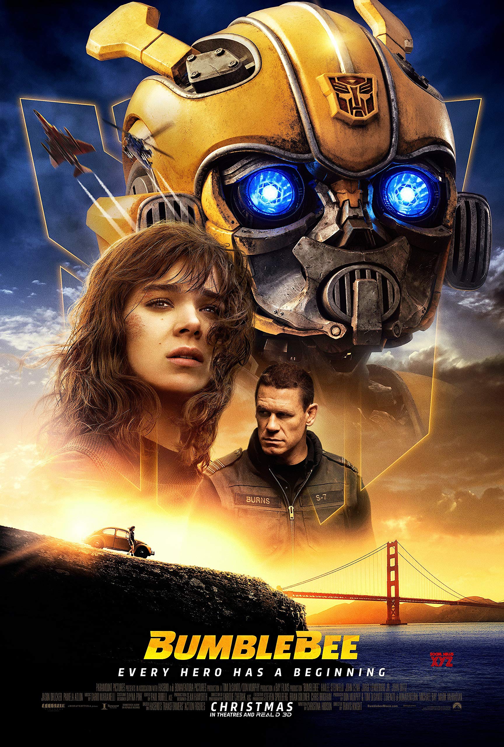 Transformer Bumblebee Movie Poster Artwork Wallpapers