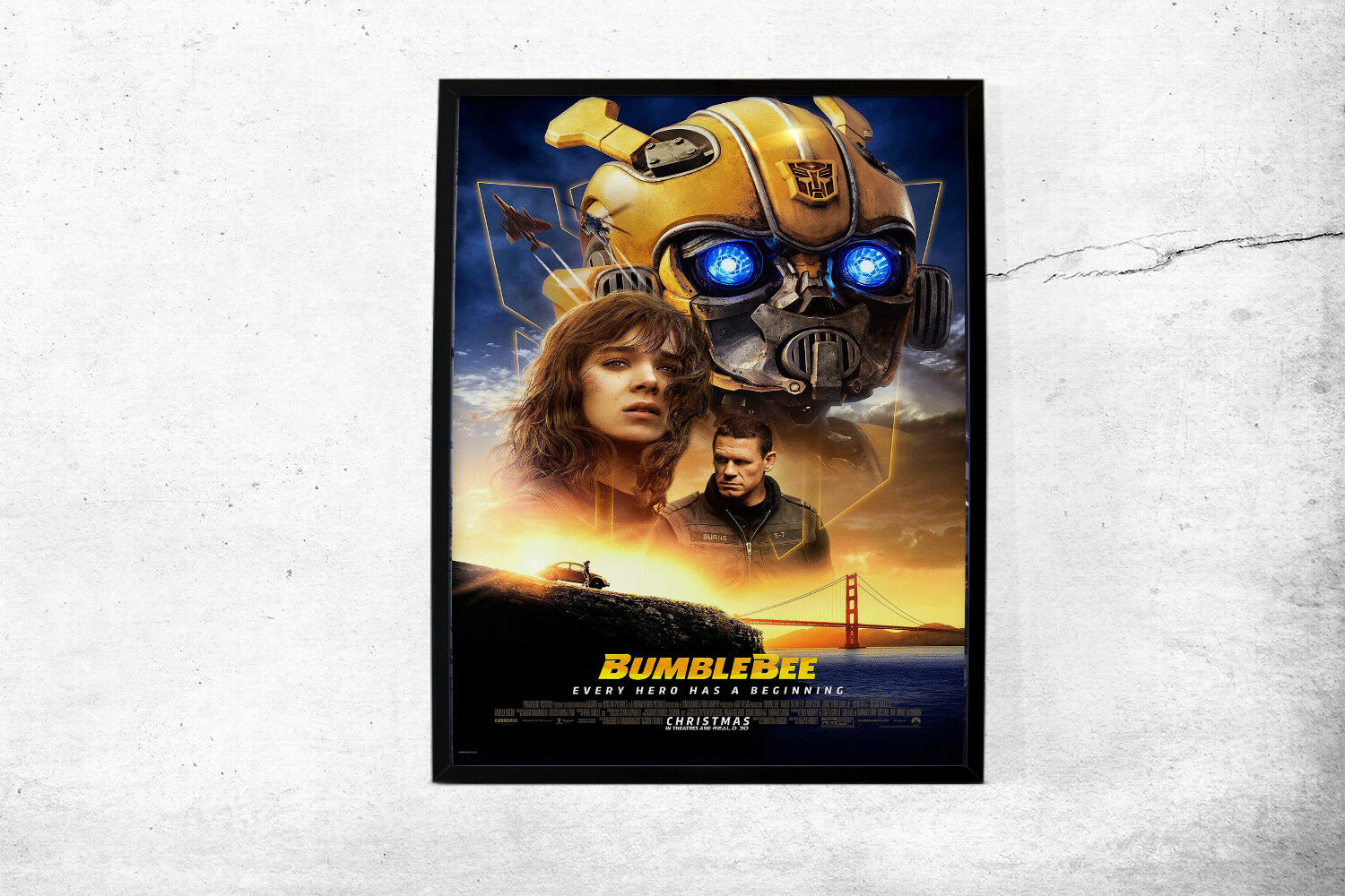 Transformer Bumblebee Movie Poster Artwork Wallpapers