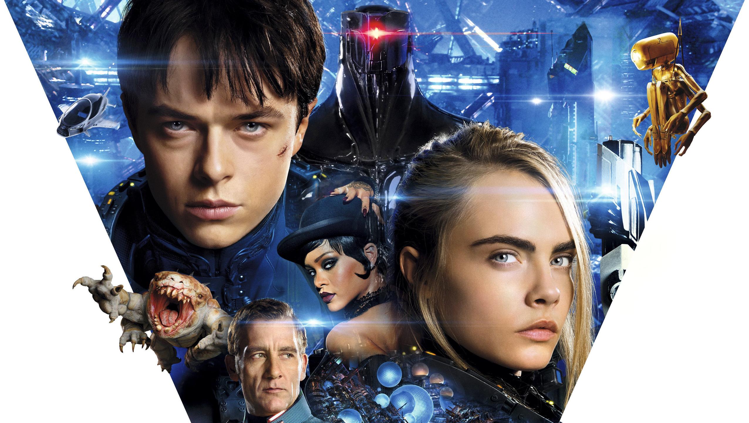 Valerian And The City Of A Thousand Planets Movie Poster Wallpapers