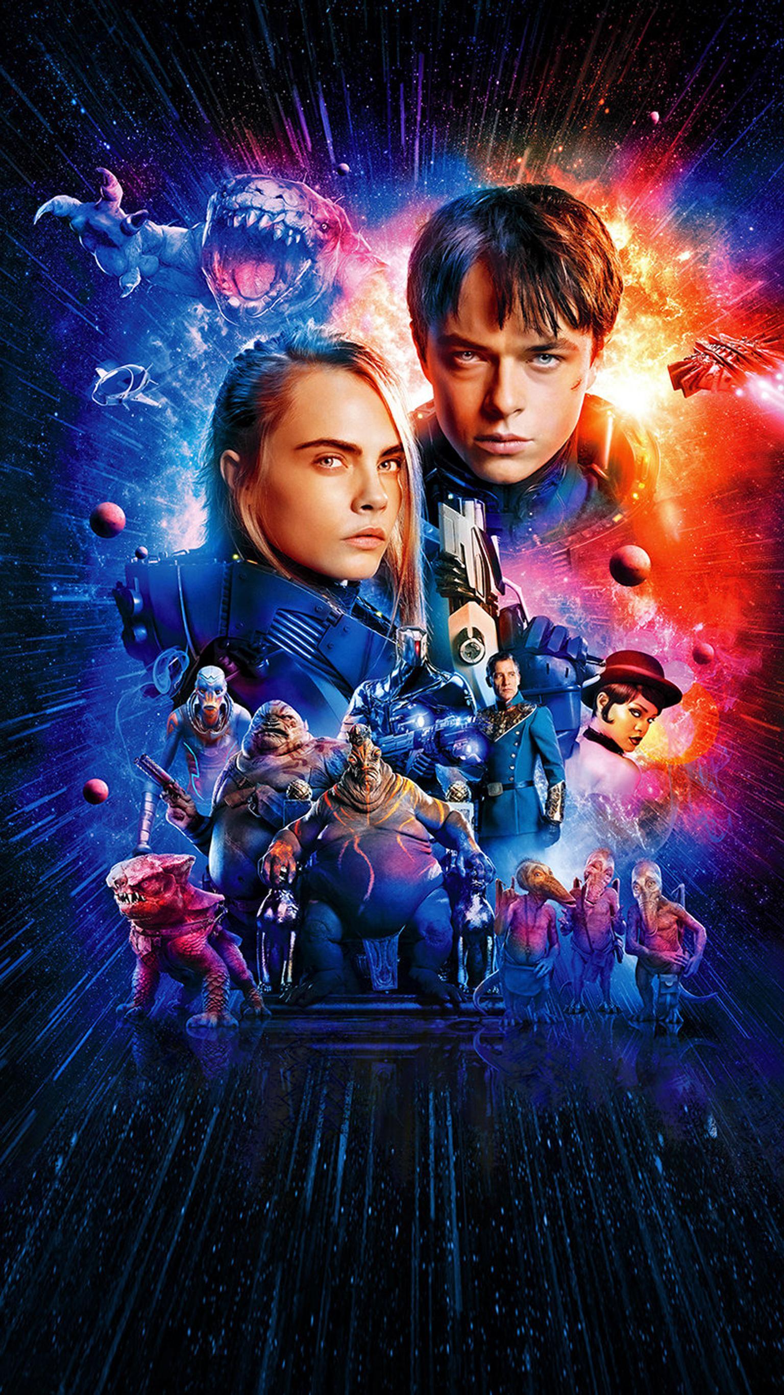 Valerian And The City Of A Thousand Planets Movie Poster Wallpapers