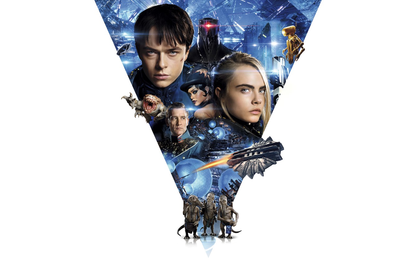 Valerian And The City Of A Thousand Planets Movie Poster Wallpapers