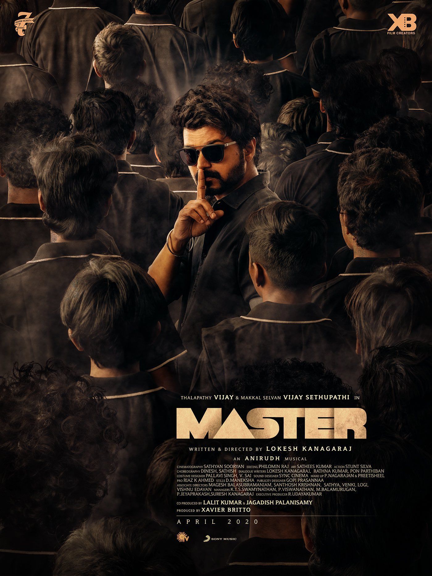 Vijay Master Movie Poster Wallpapers
