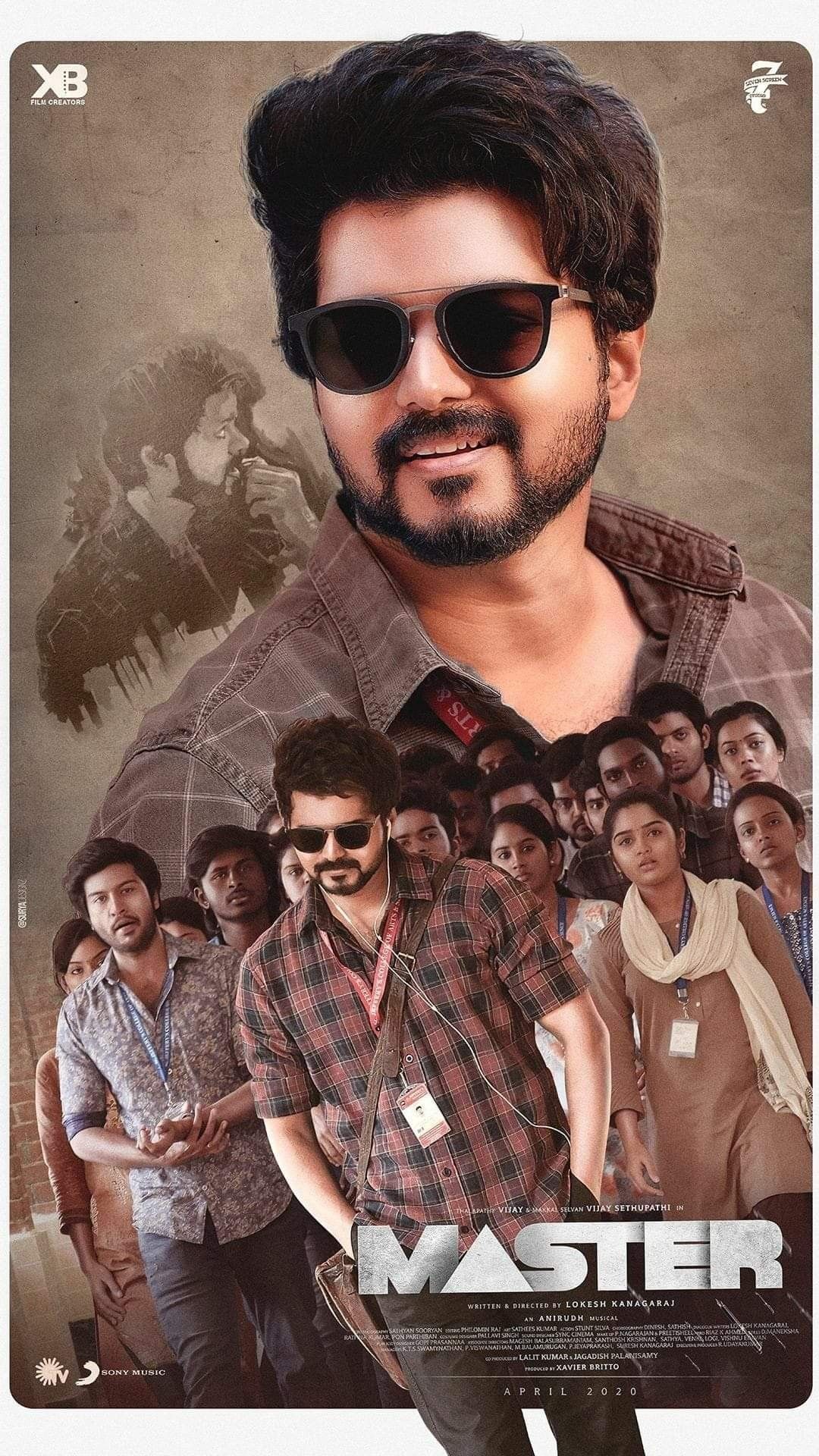 Vijay Master Movie Poster Wallpapers