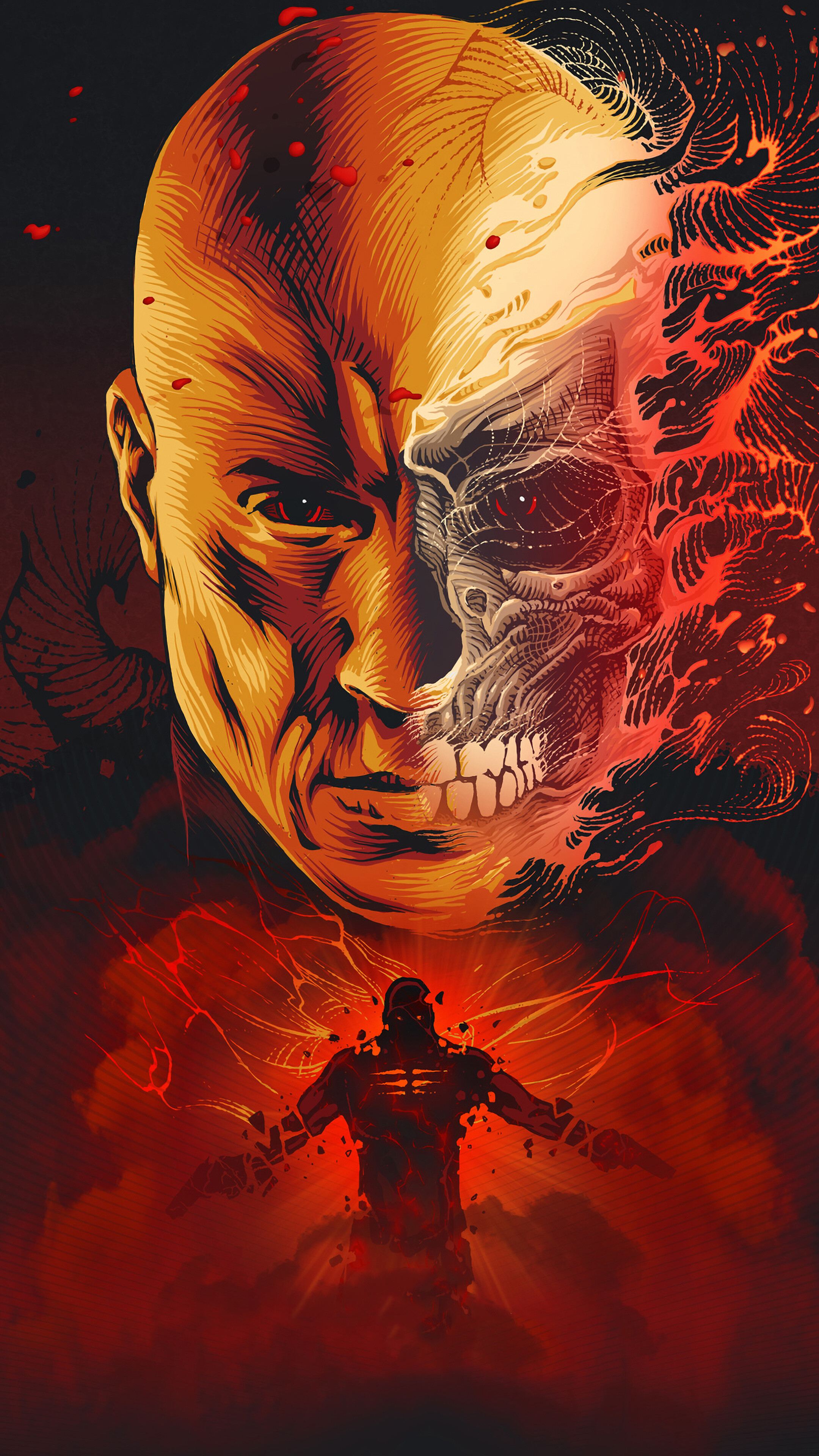 Vin Diesel Bloodshot Fanart Wallpapers