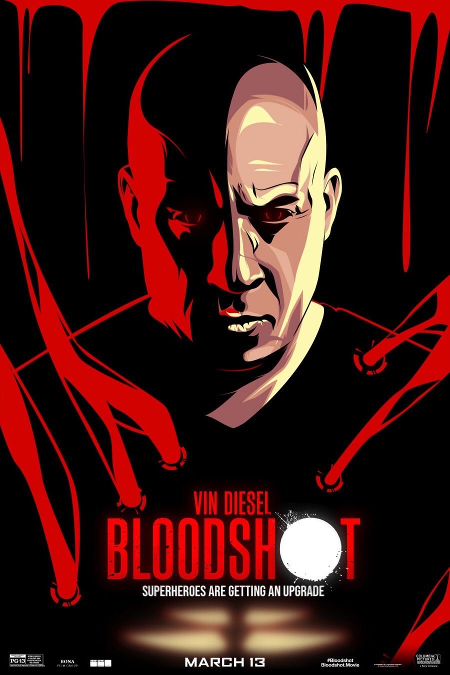 Vin Diesel Bloodshot Fanart Wallpapers