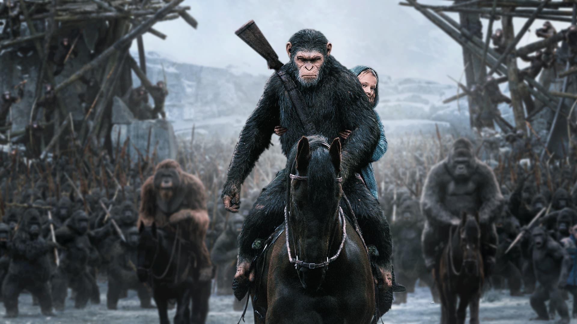 War For The Planet Of The Apes Movie Still Wallpapers