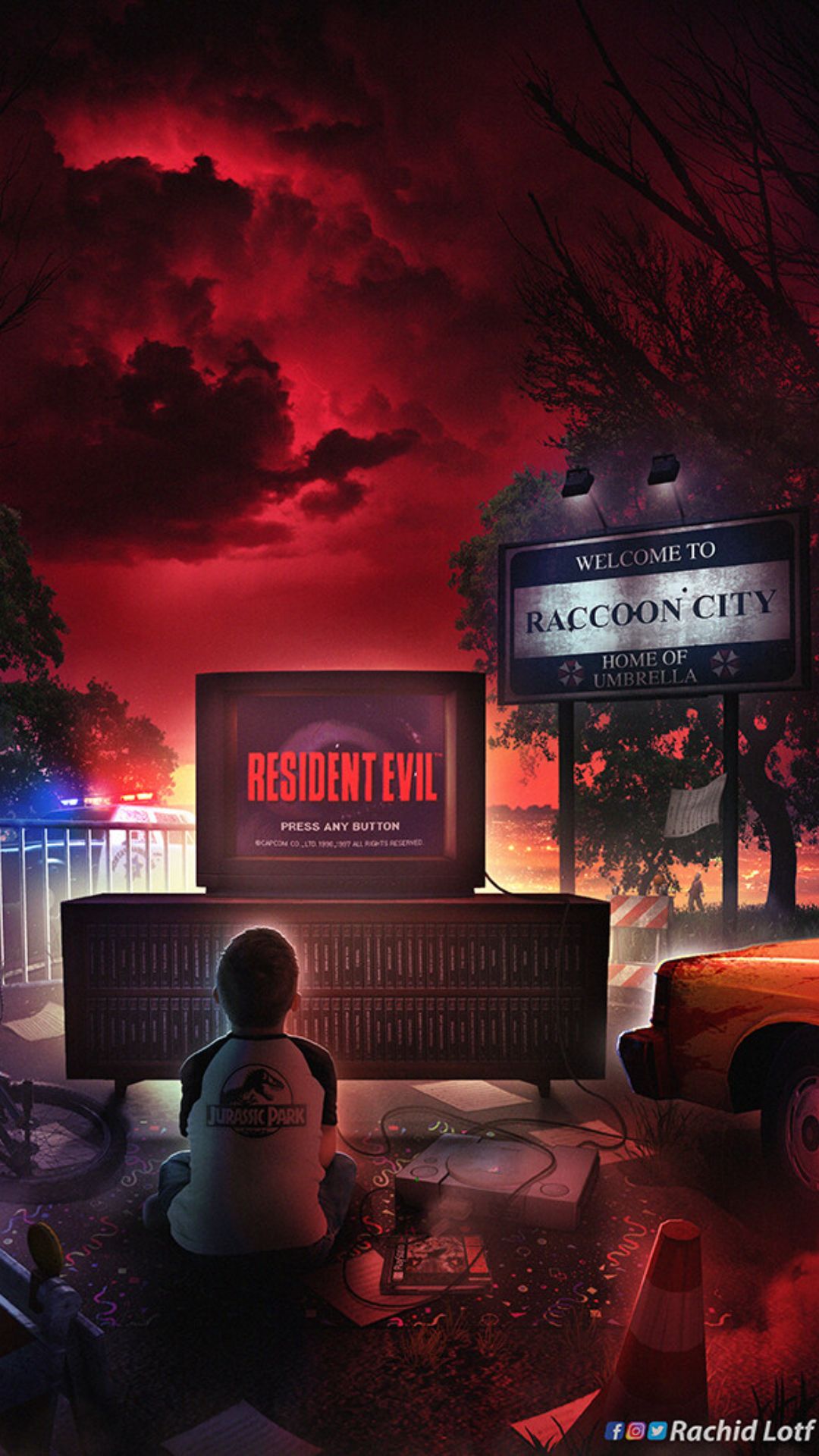 Welcome To Raccoon City Hd Resident Evil Wallpapers