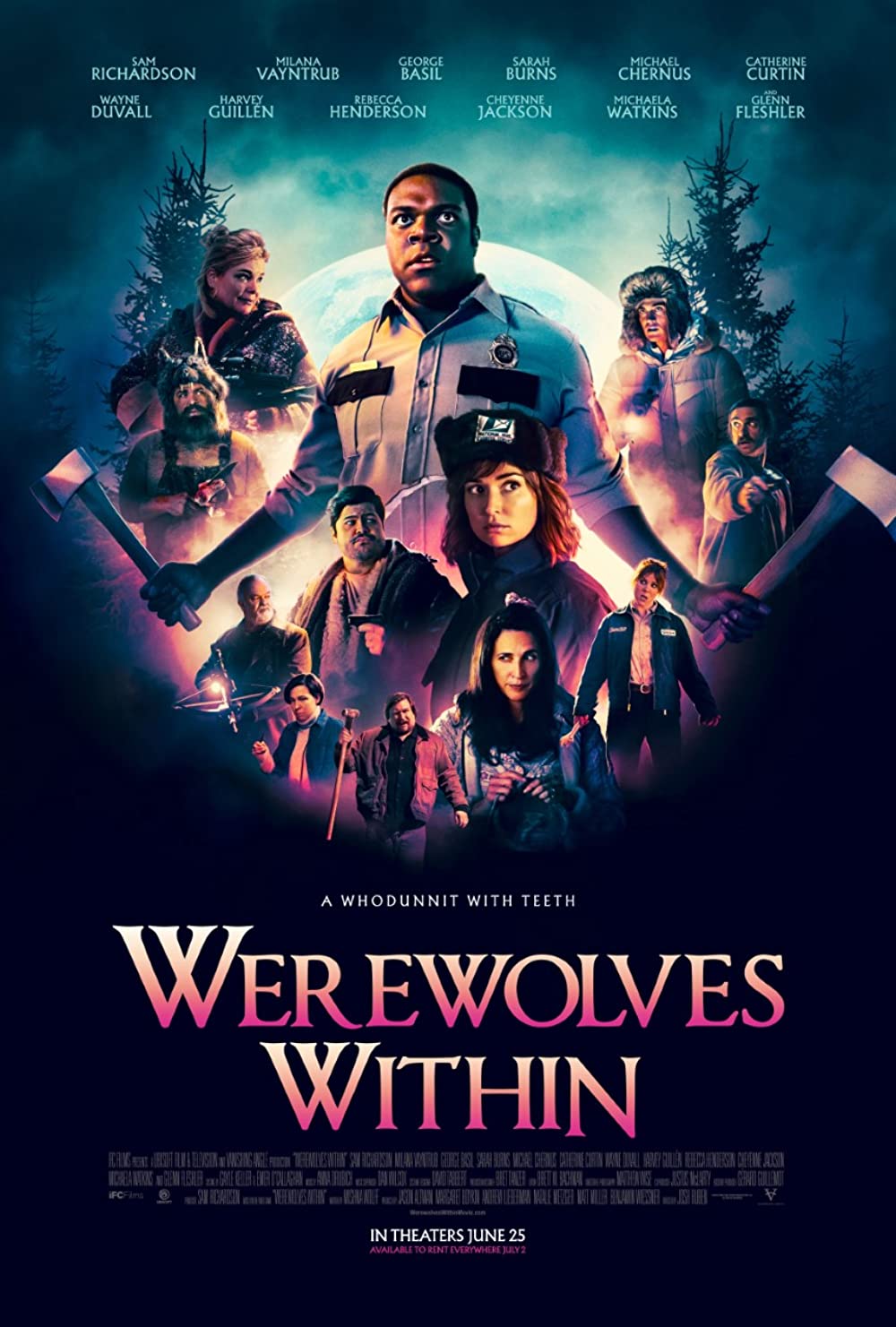 Werewolves Within 2021 Movie Wallpapers