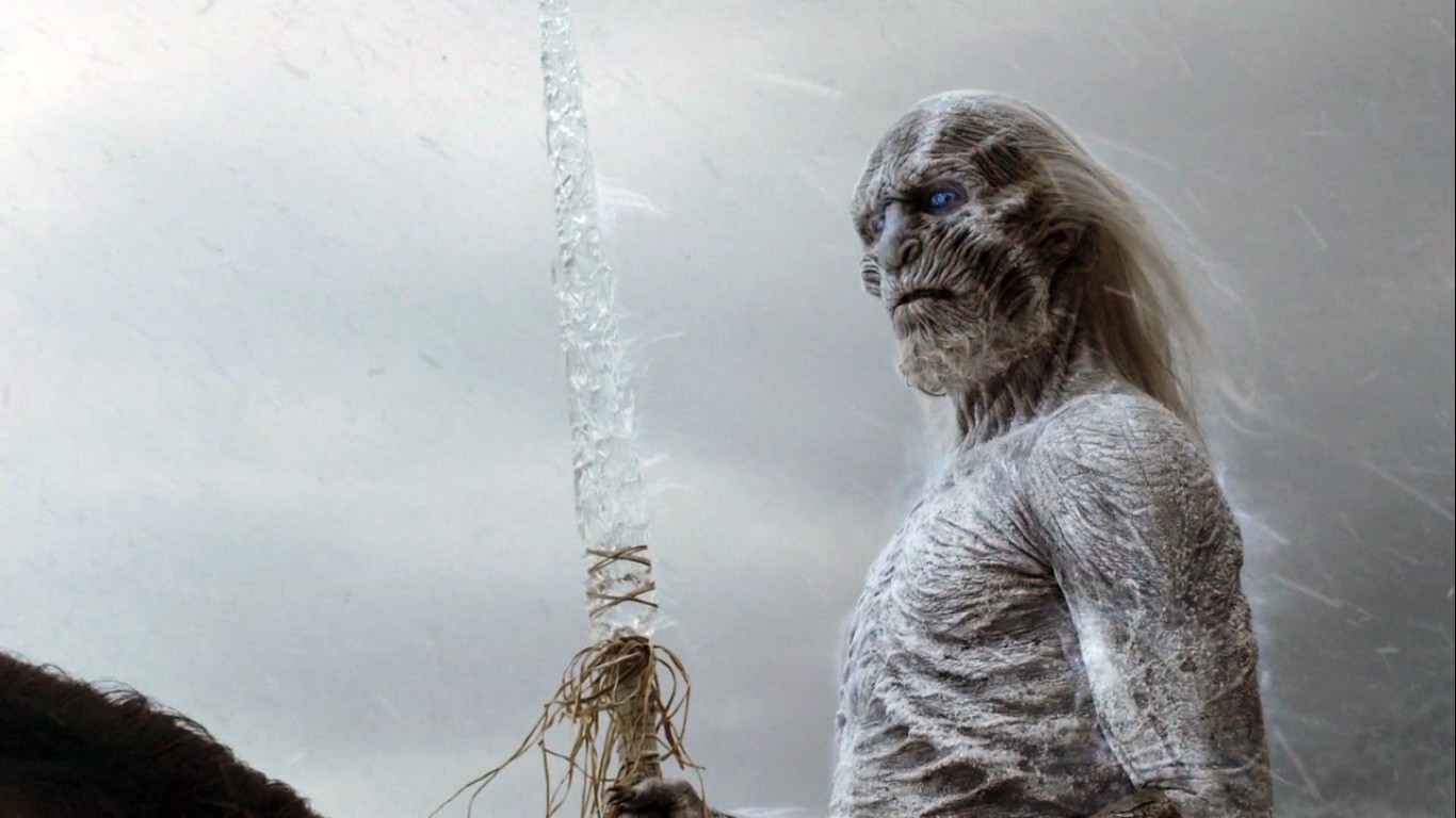 White Walker Illustration Wallpapers