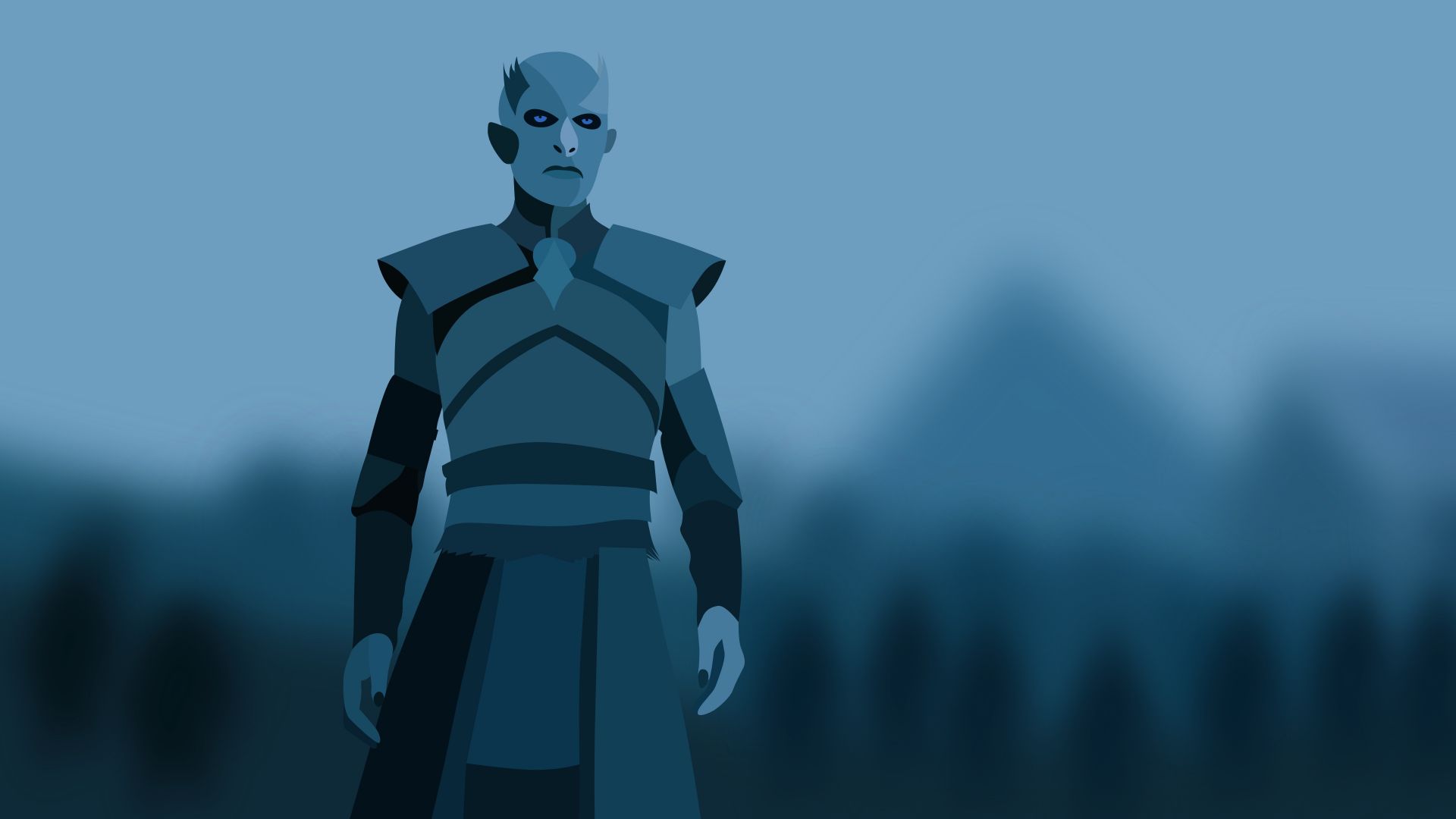 White Walkers Artwork Wallpapers