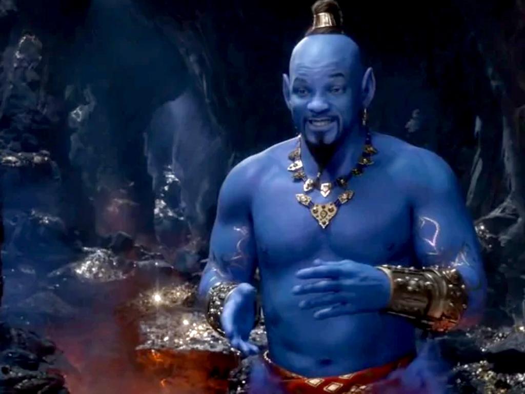 Will Smith As Genie In Aladdin Movie Wallpapers