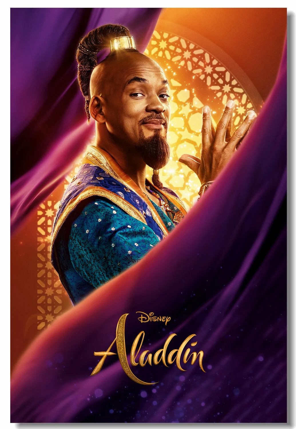 Will Smith As Genie In Aladdin Movie Wallpapers