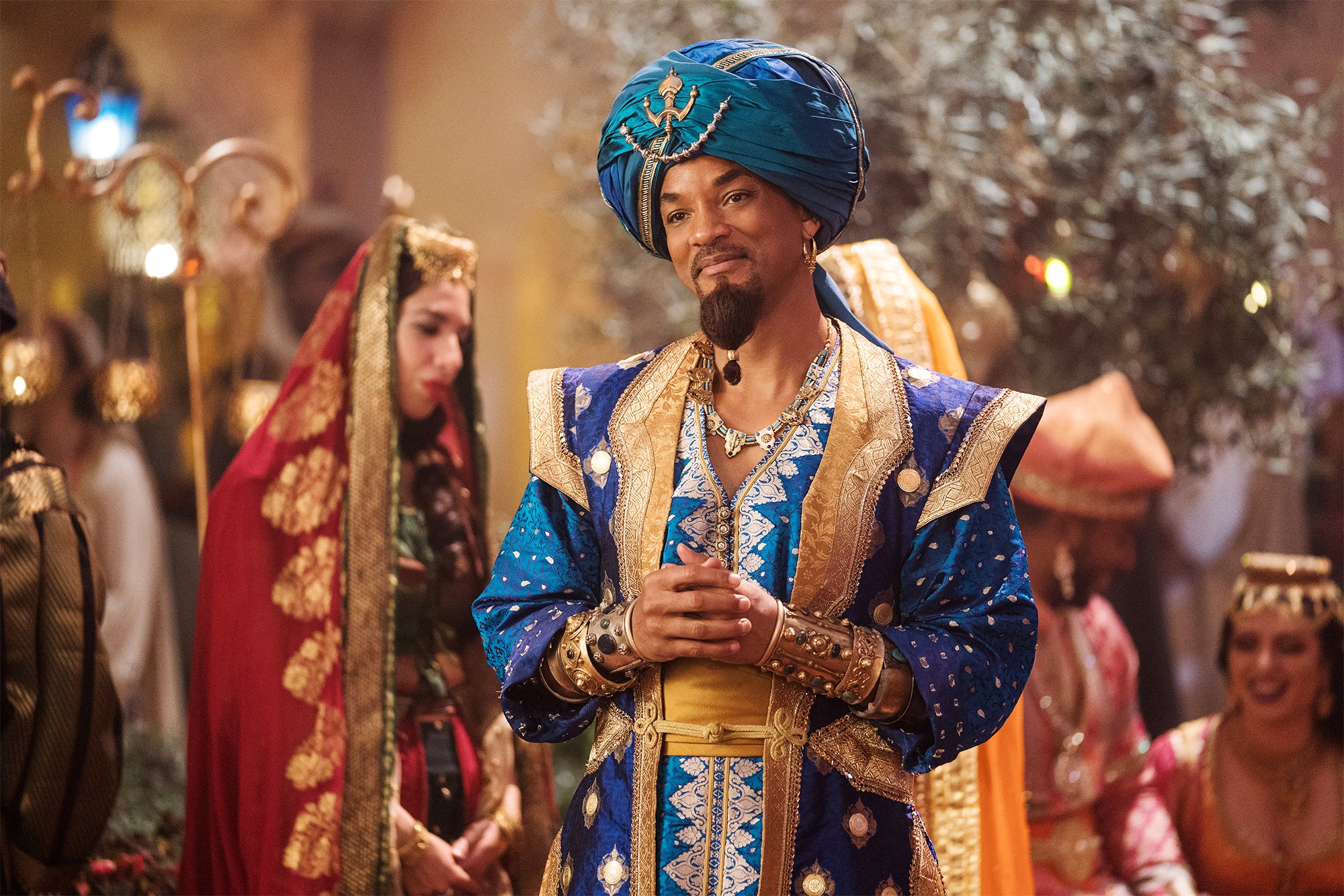 Will Smith As Genie In Aladdin Movie Wallpapers