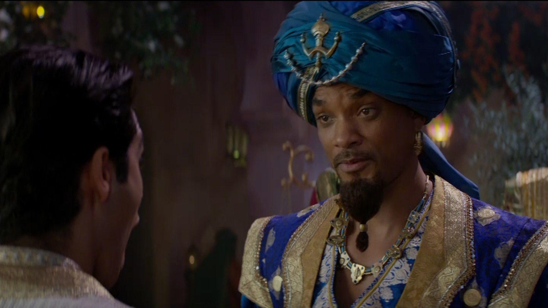 Will Smith As Genie In Aladdin Movie Wallpapers