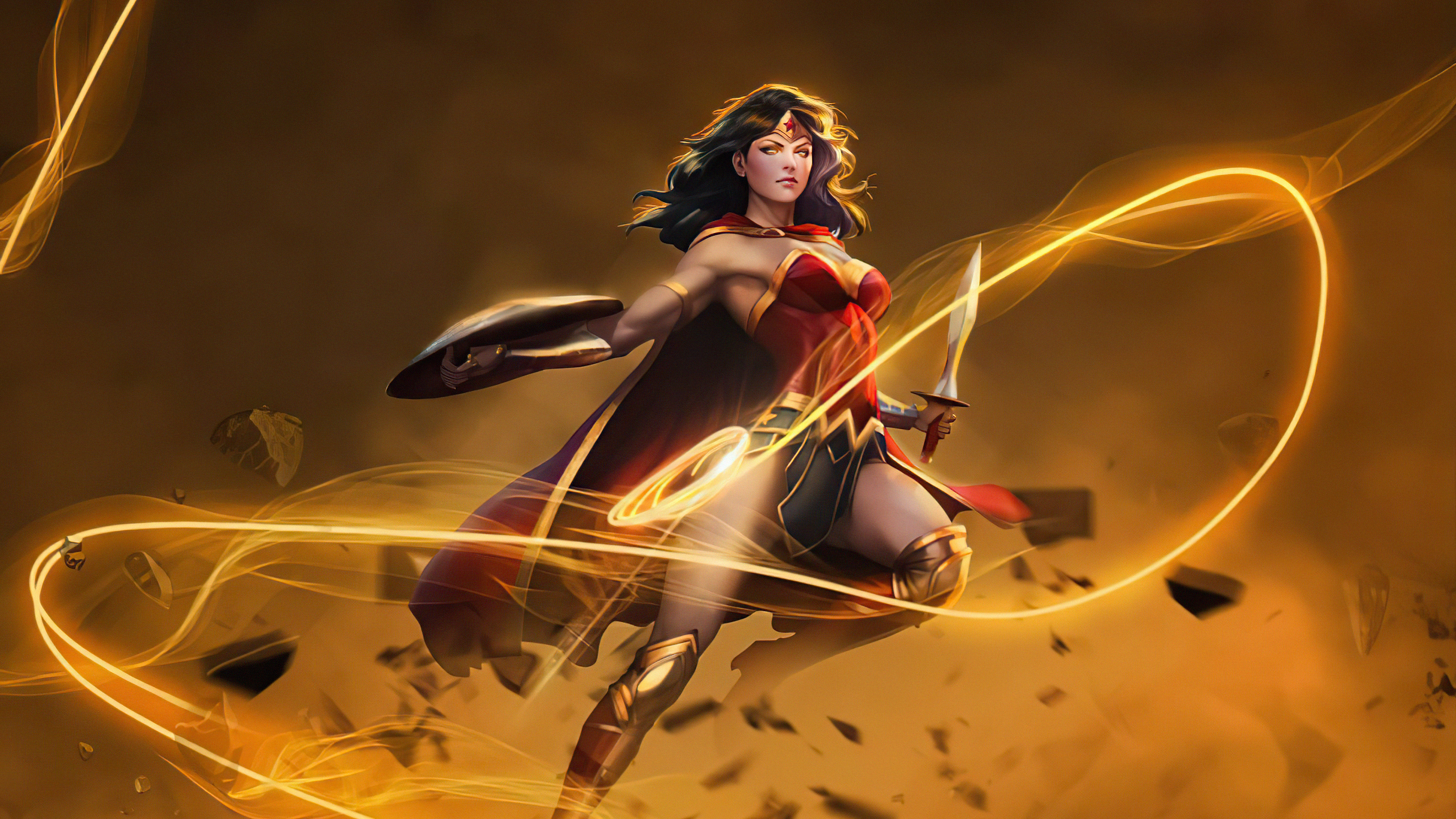 Wonder Woman Bloodlines 4K Wallpapers