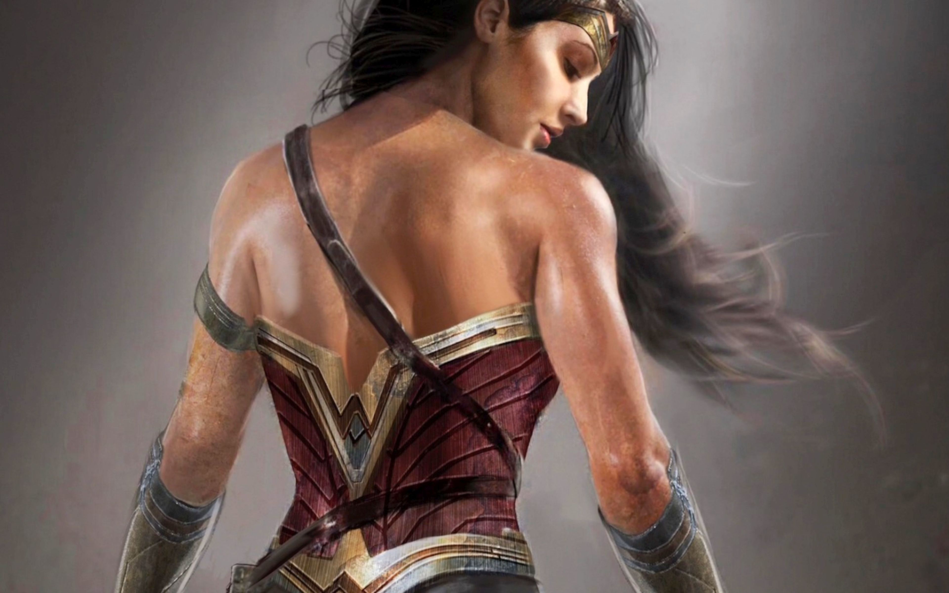 Wonder Woman Gal Gadot Face Wallpapers