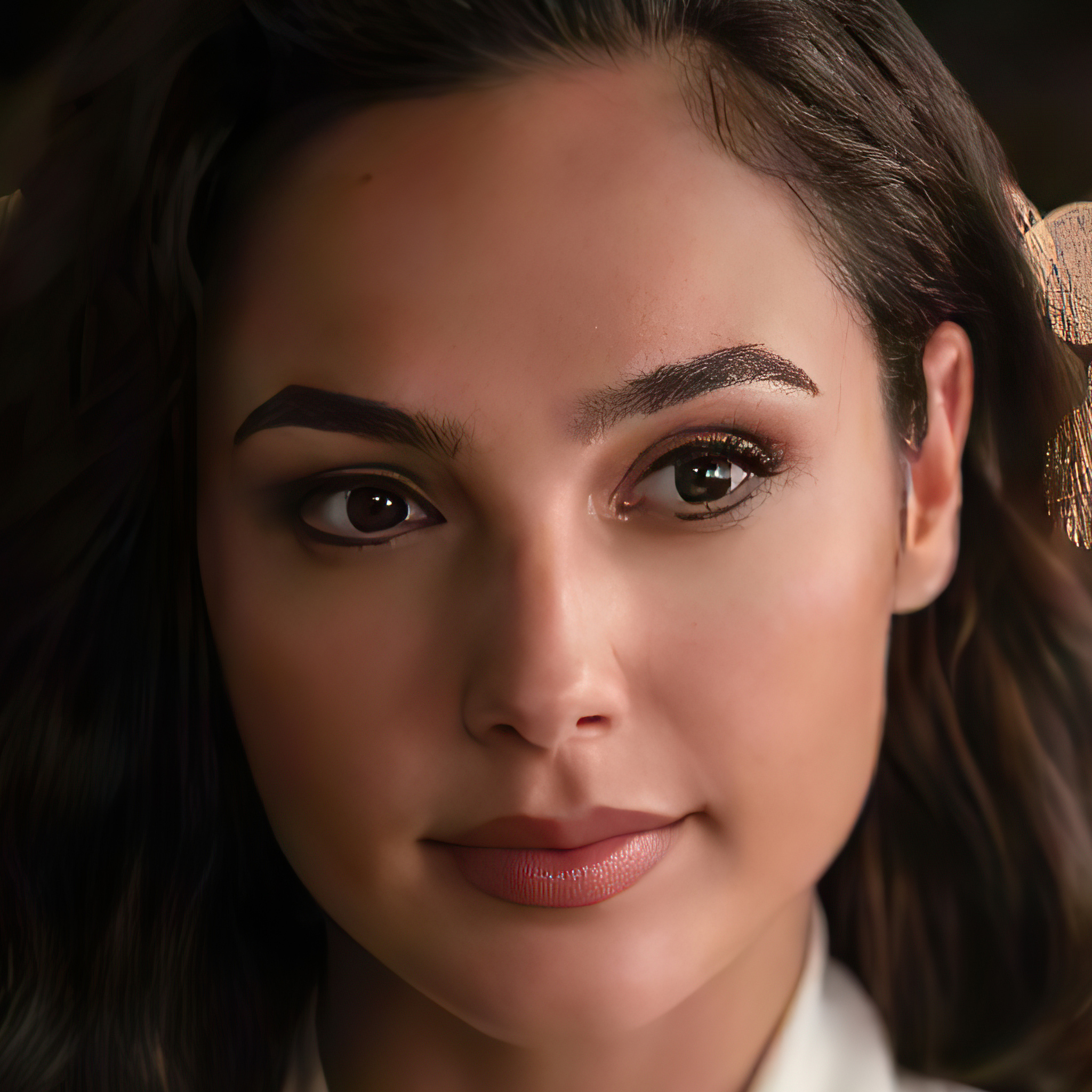 Wonder Woman Gal Gadot Face Wallpapers