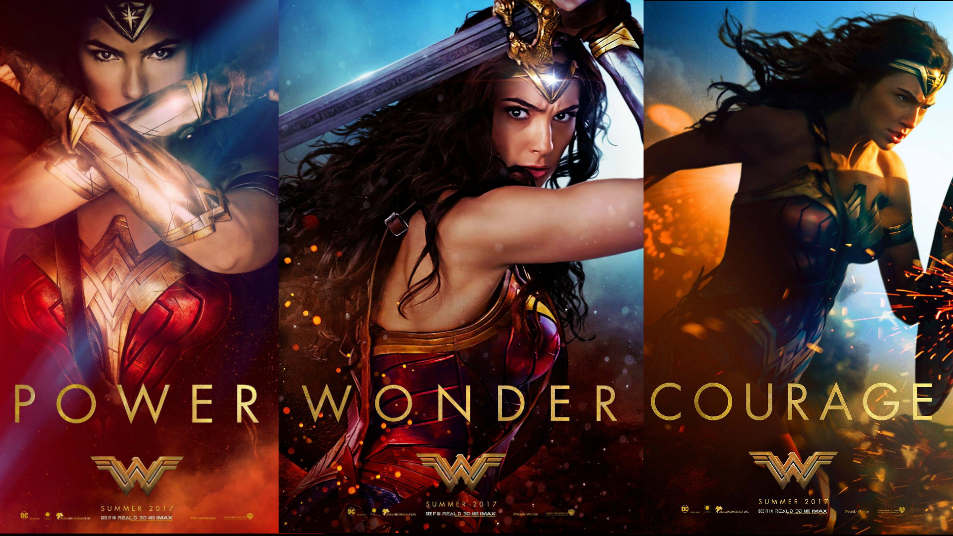 Wonder Woman Movie Poster Wallpapers