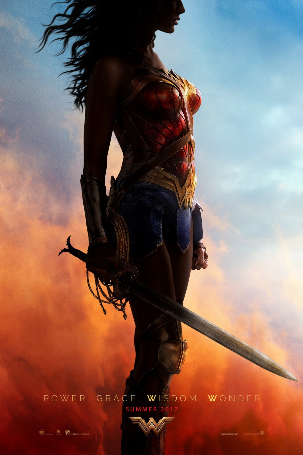 Wonder Woman Movie Poster Wallpapers