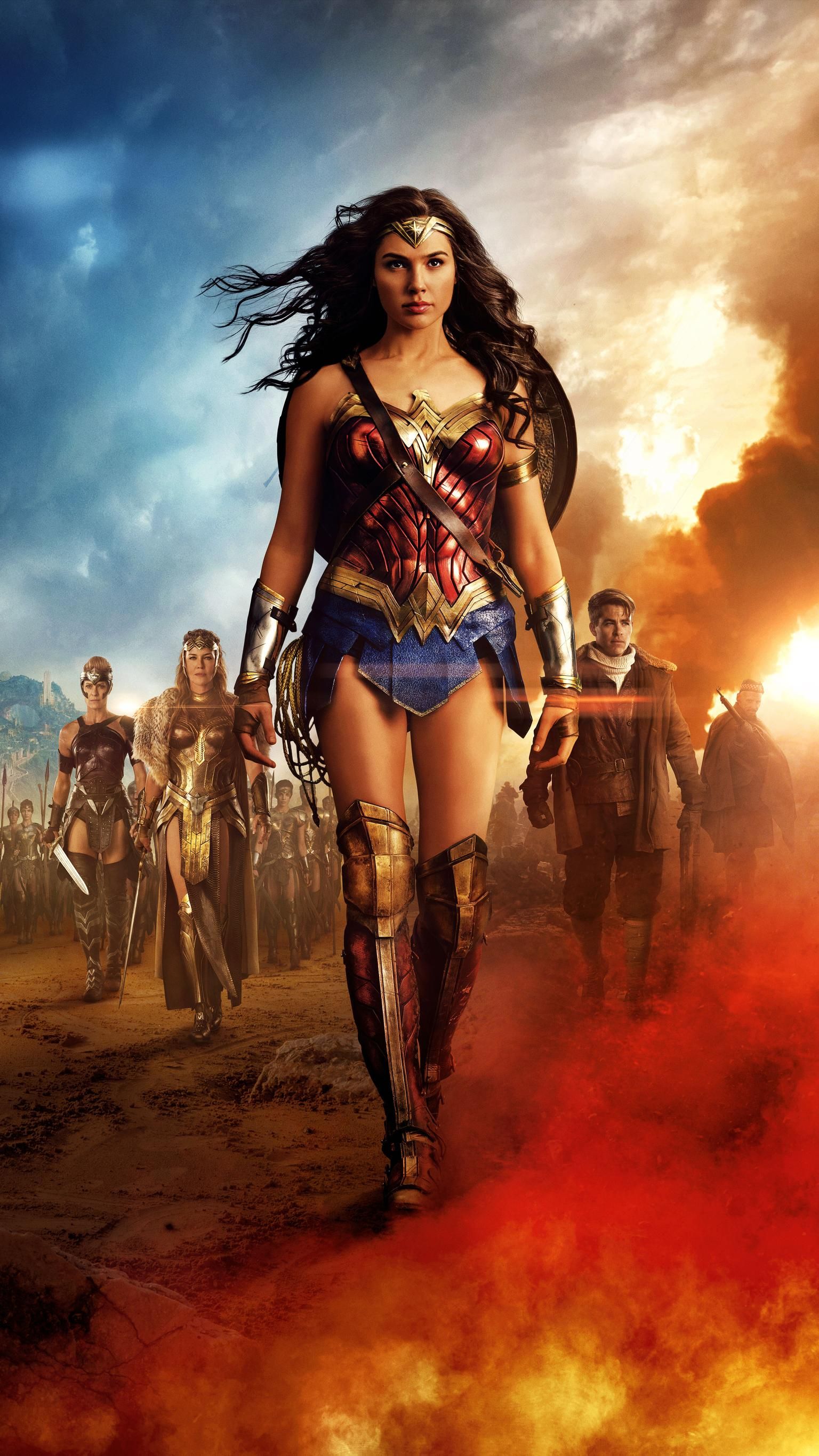 Wonder Woman Movie Poster 2017 Wallpapers