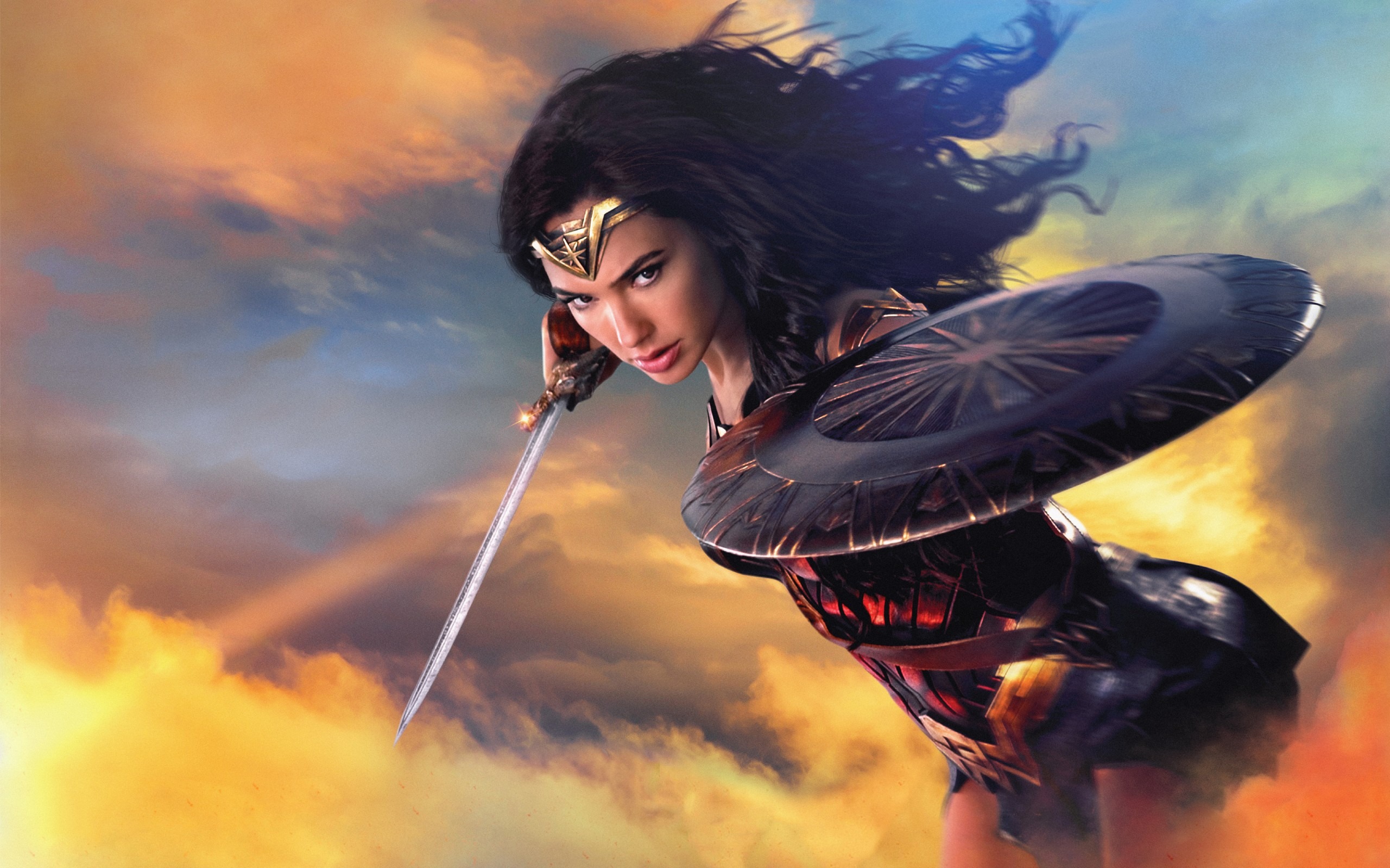 Wonder Woman Movie Poster 2017 Wallpapers