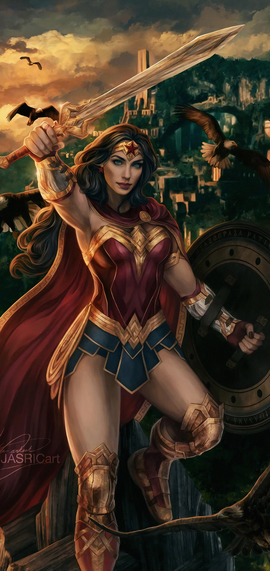 Wonder Woman The Warrior Of Justice League Wallpapers