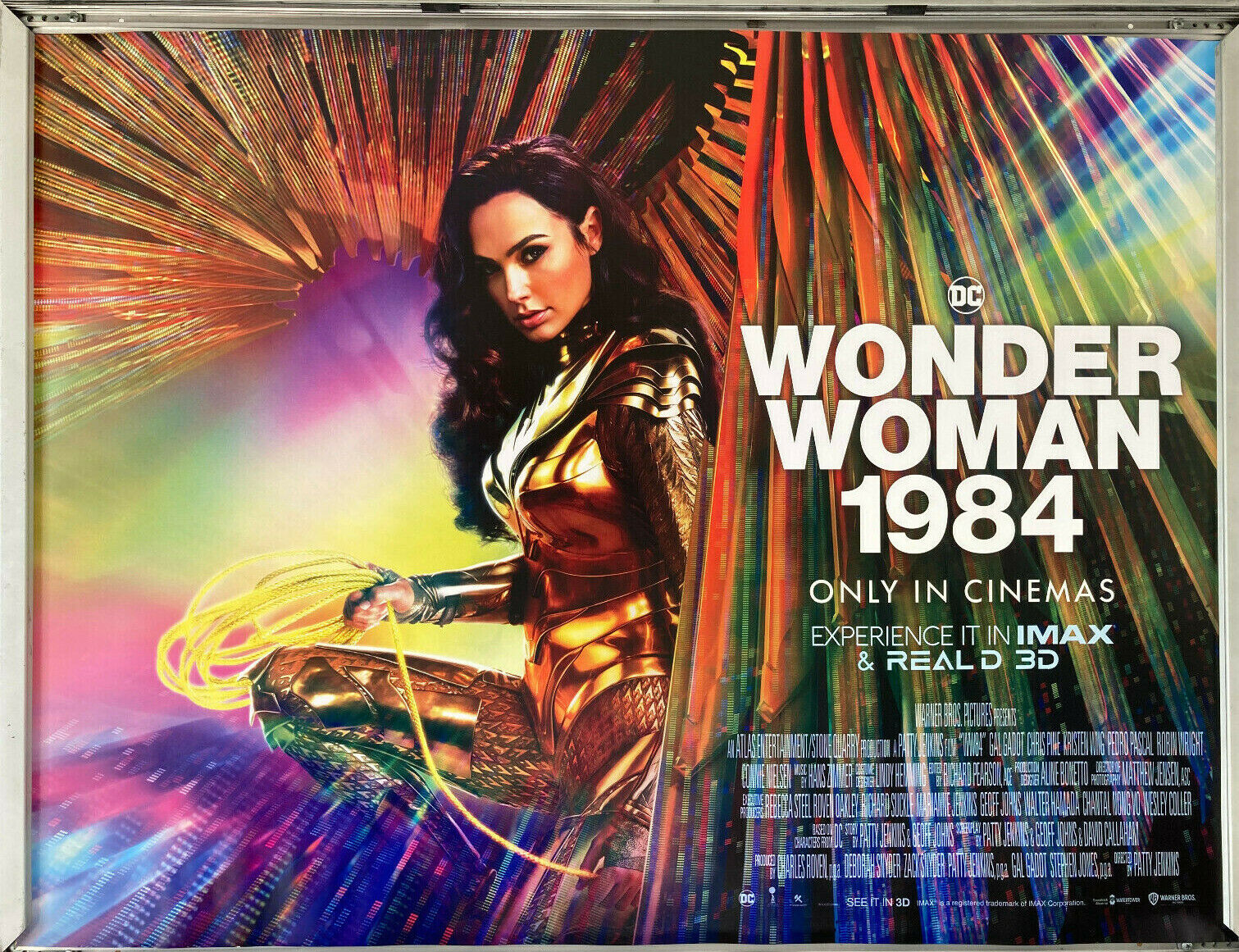 Wonder Woman1984 Imax Poster Wallpapers