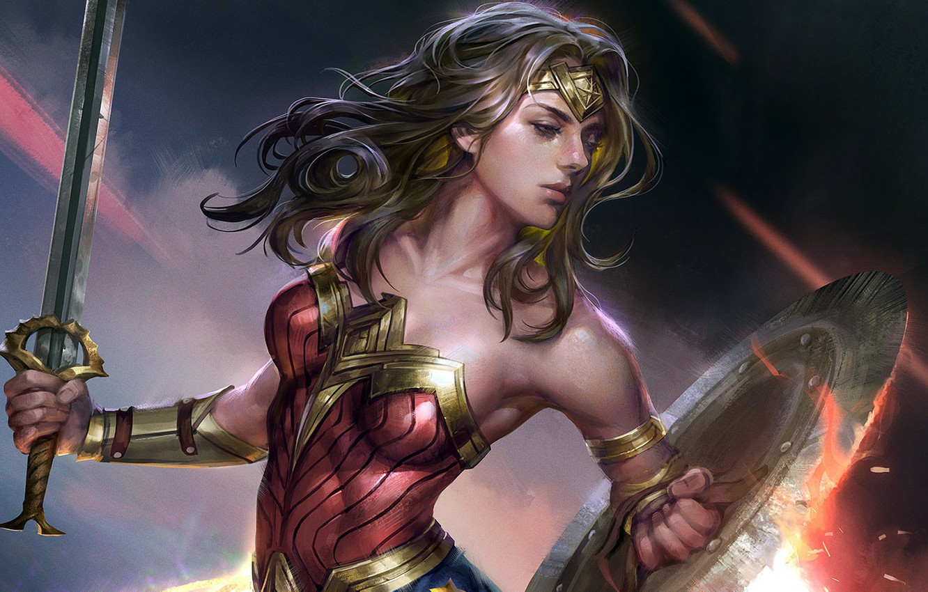 Wonderwoman Artwork Wallpapers