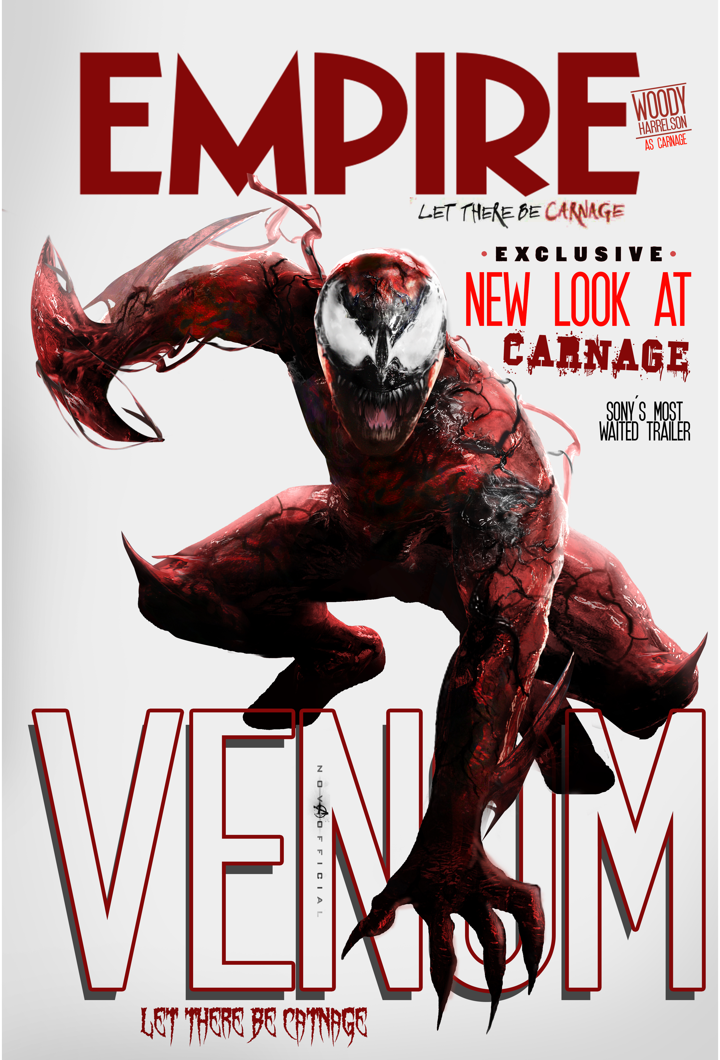 Woody Harrelson As Carnage In Venom Movie Wallpapers