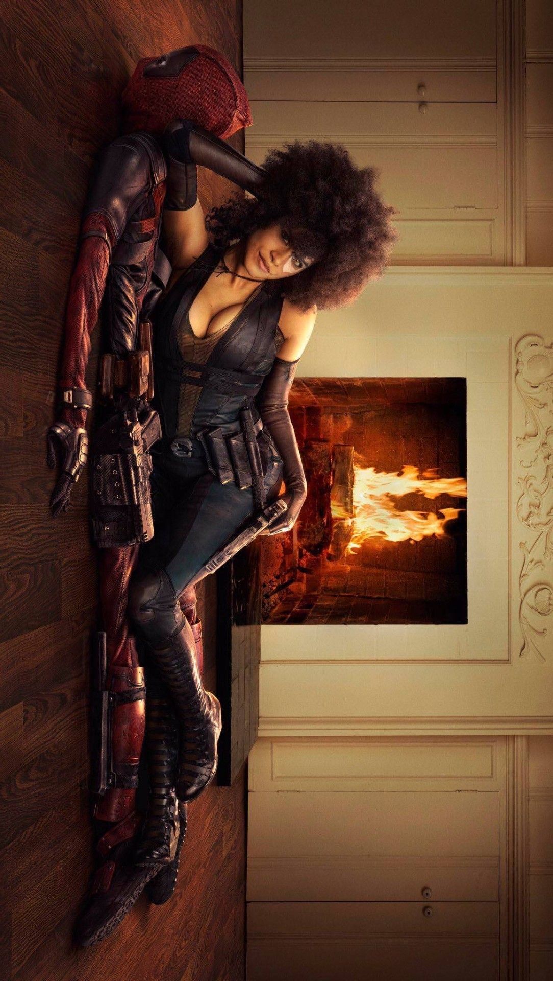 Zazie Beetz As Domino In Deadpool 2 Wallpapers