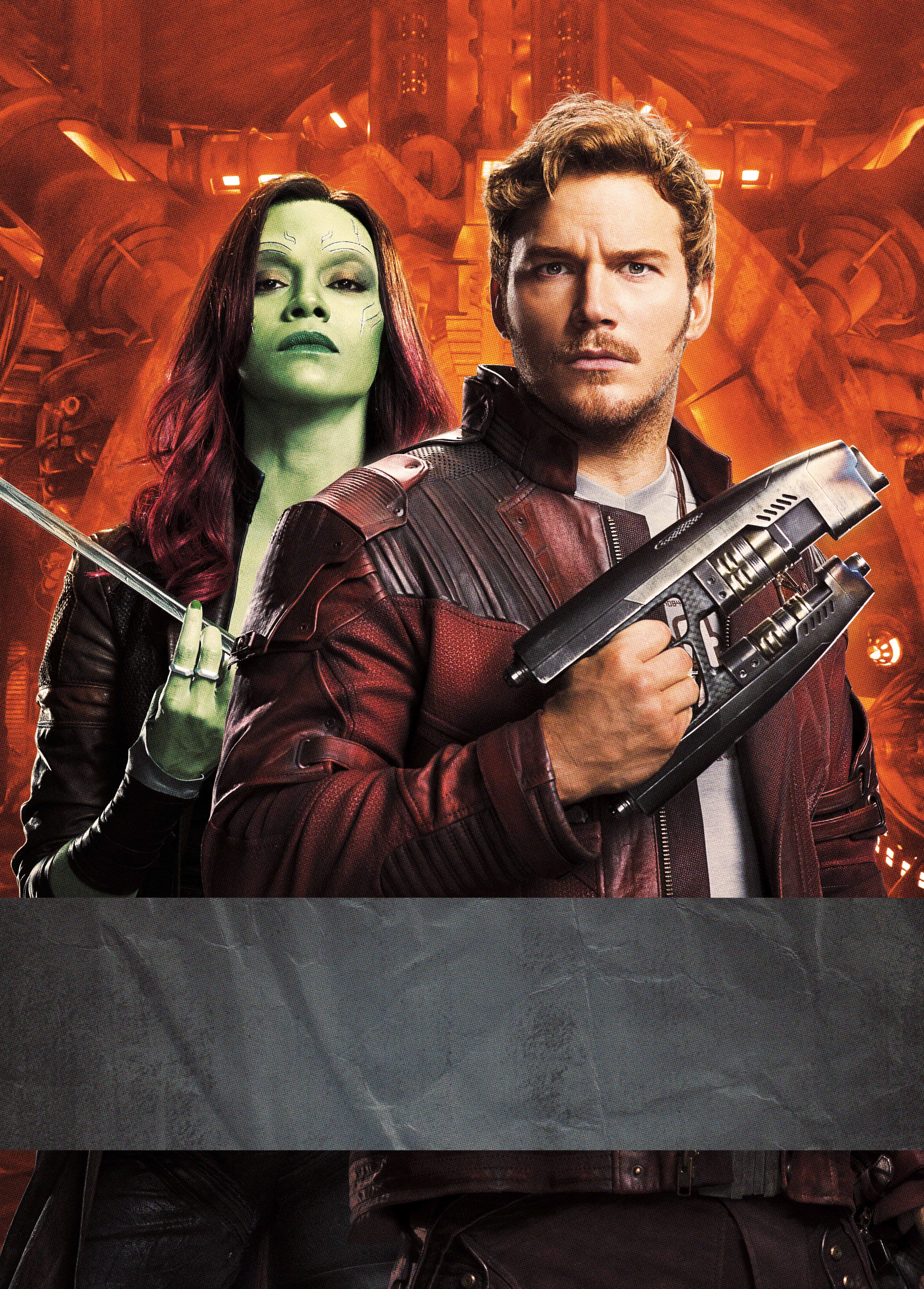Zoe Saldana As Gamora In Guardians Of Galaxy Vol 2 Wallpapers