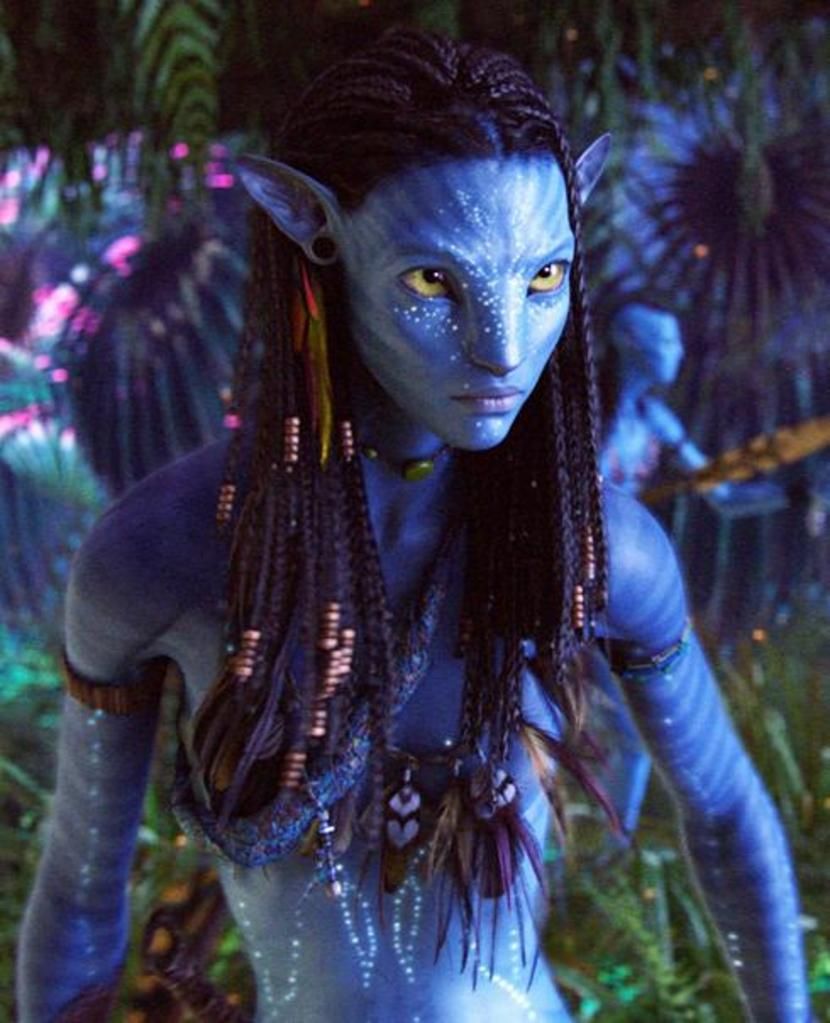 Zoe Saldana From Avatar Movie Wallpapers