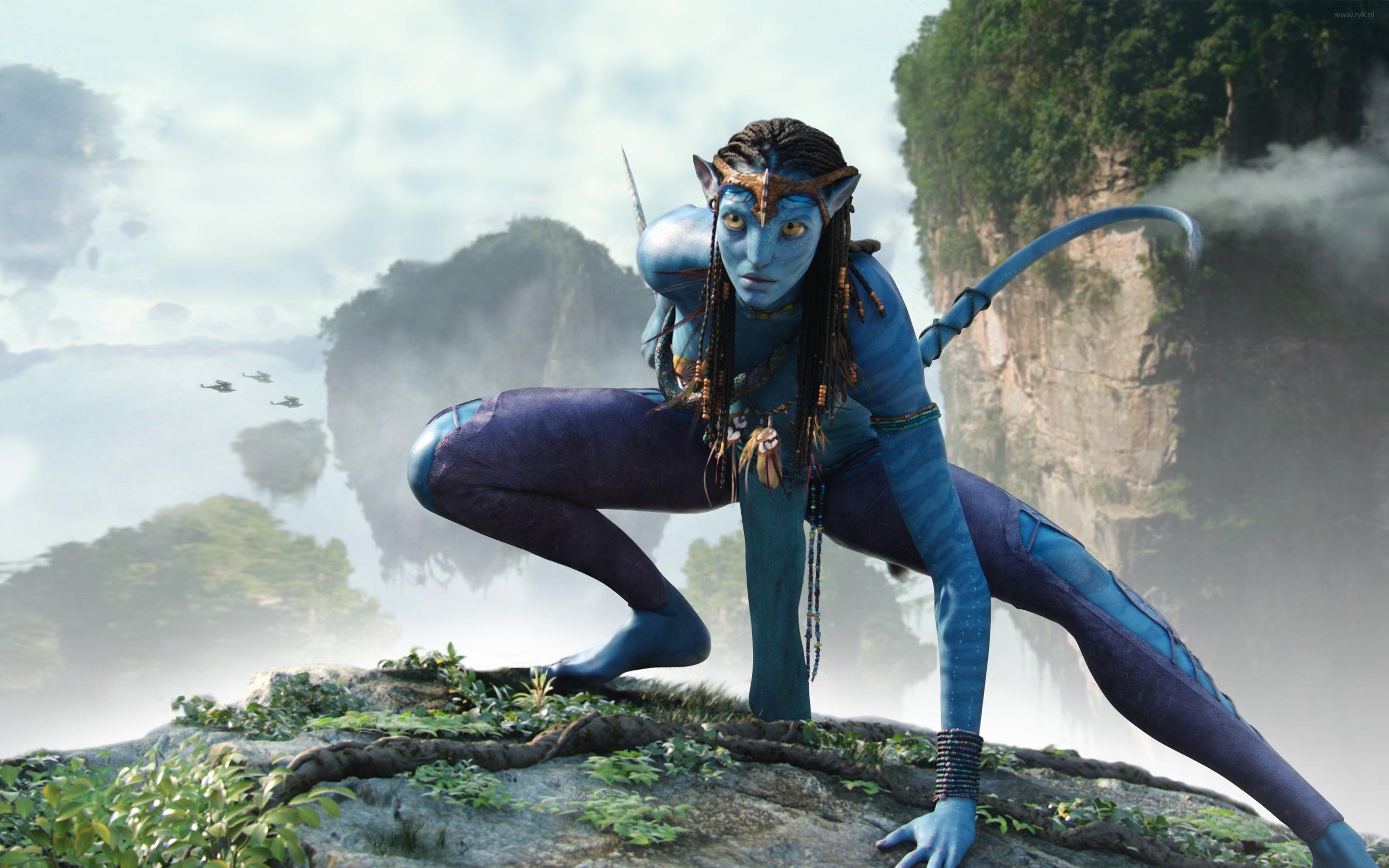 Zoe Saldana From Avatar Movie Wallpapers