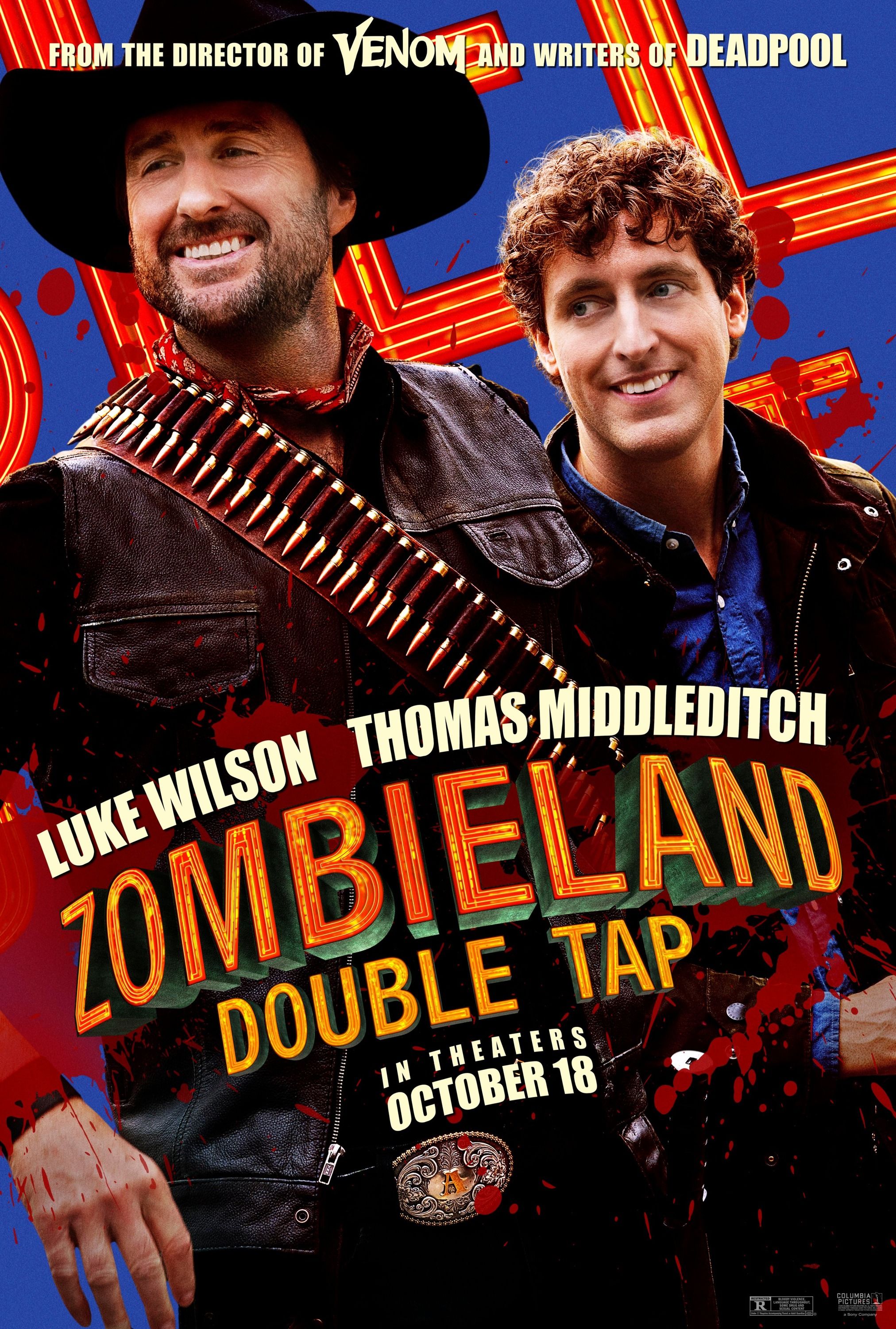 Zombieland 2 Woody Harrelson And Rosario Dawson Wallpapers