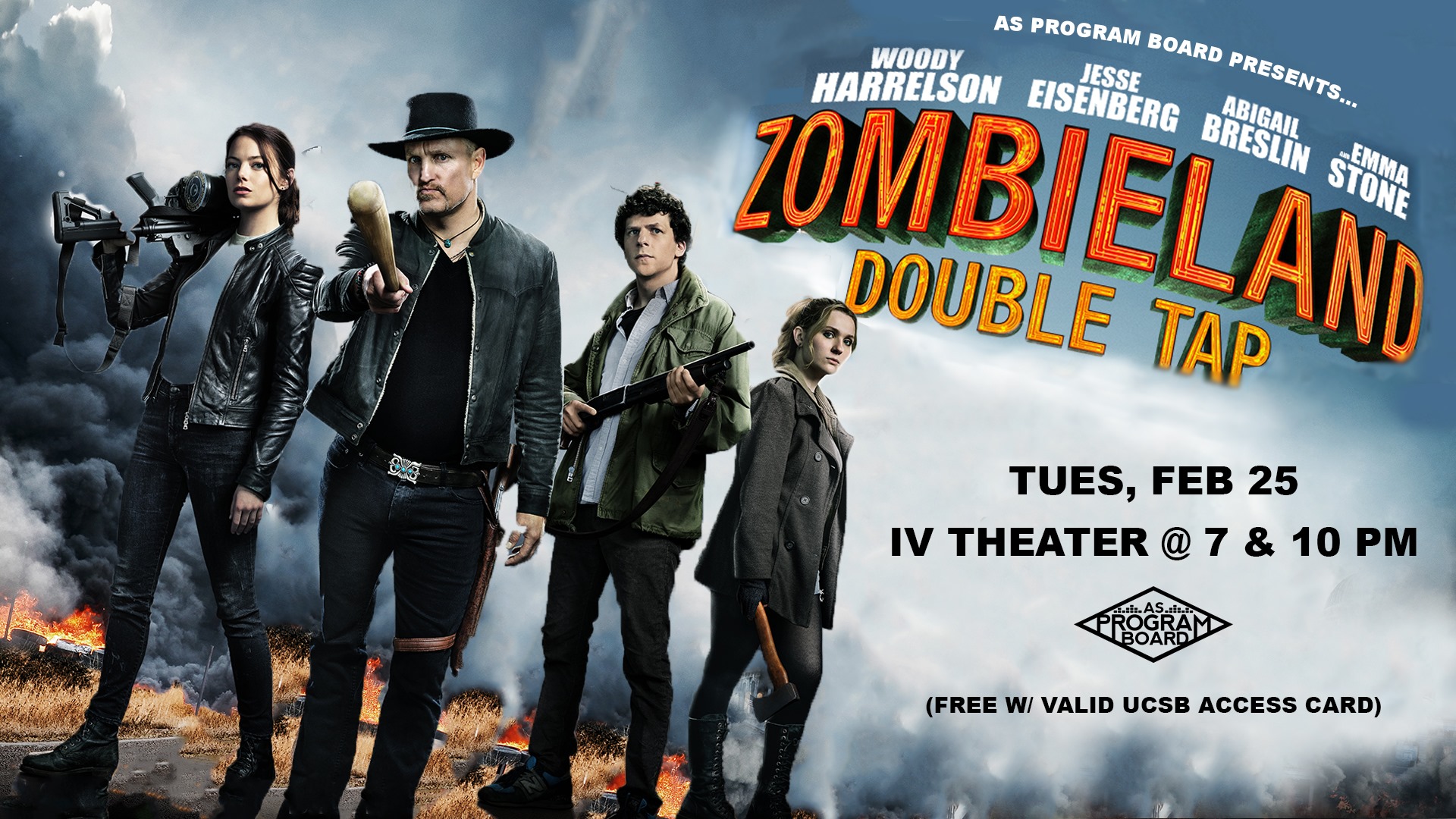 Zombieland Double Tap Wallpapers