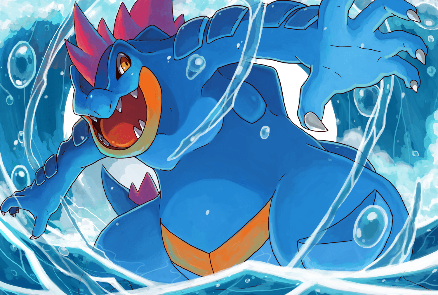 Feraligatr Hd Wallpapers