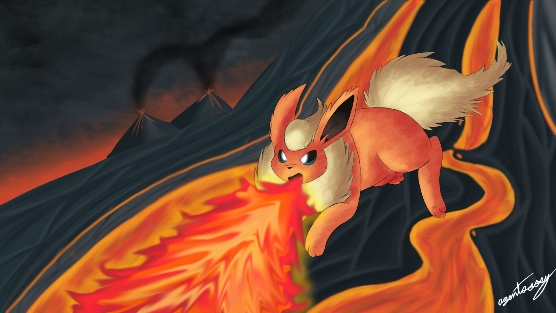 Flareon Hd Wallpapers