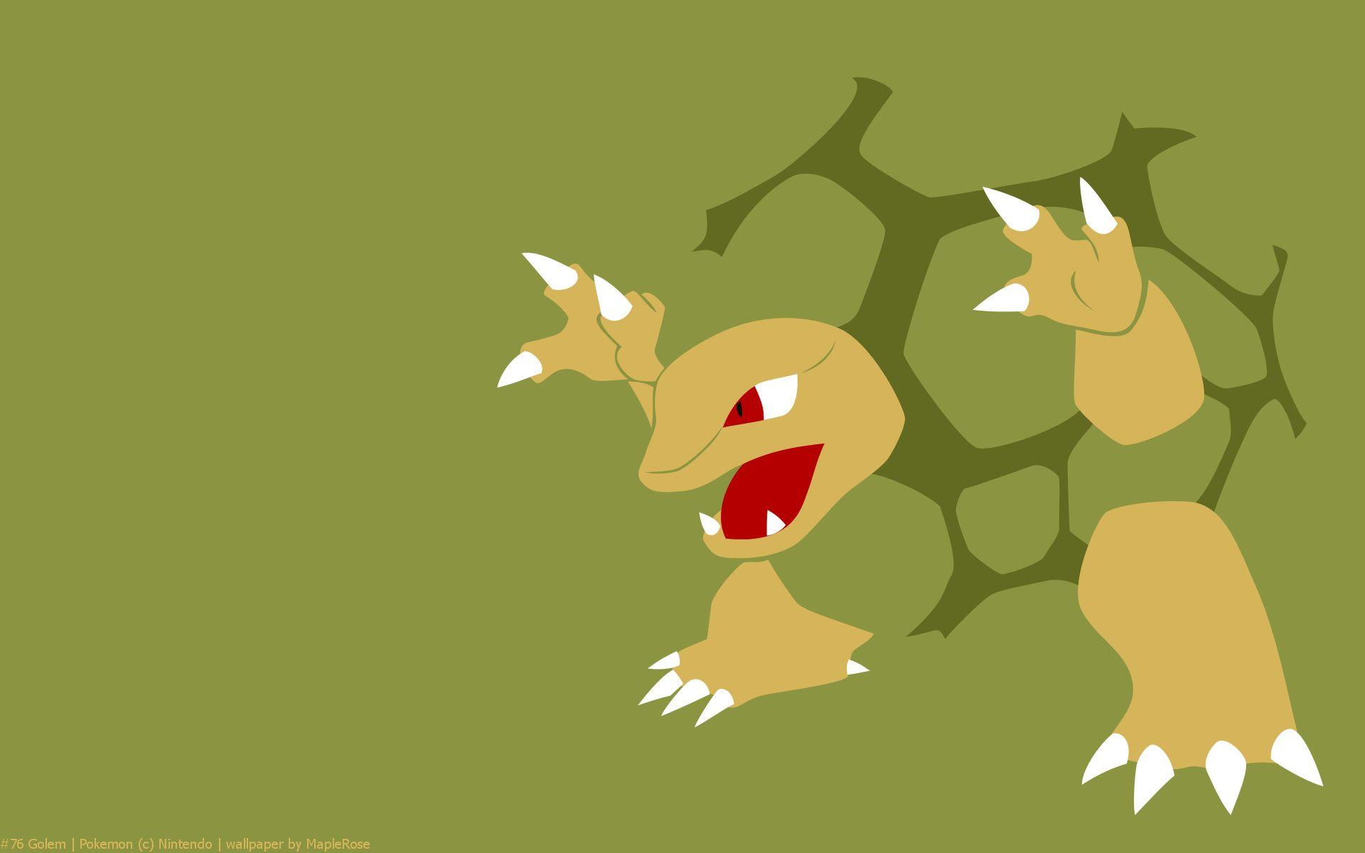 Golem Pokemon Hd Wallpapers