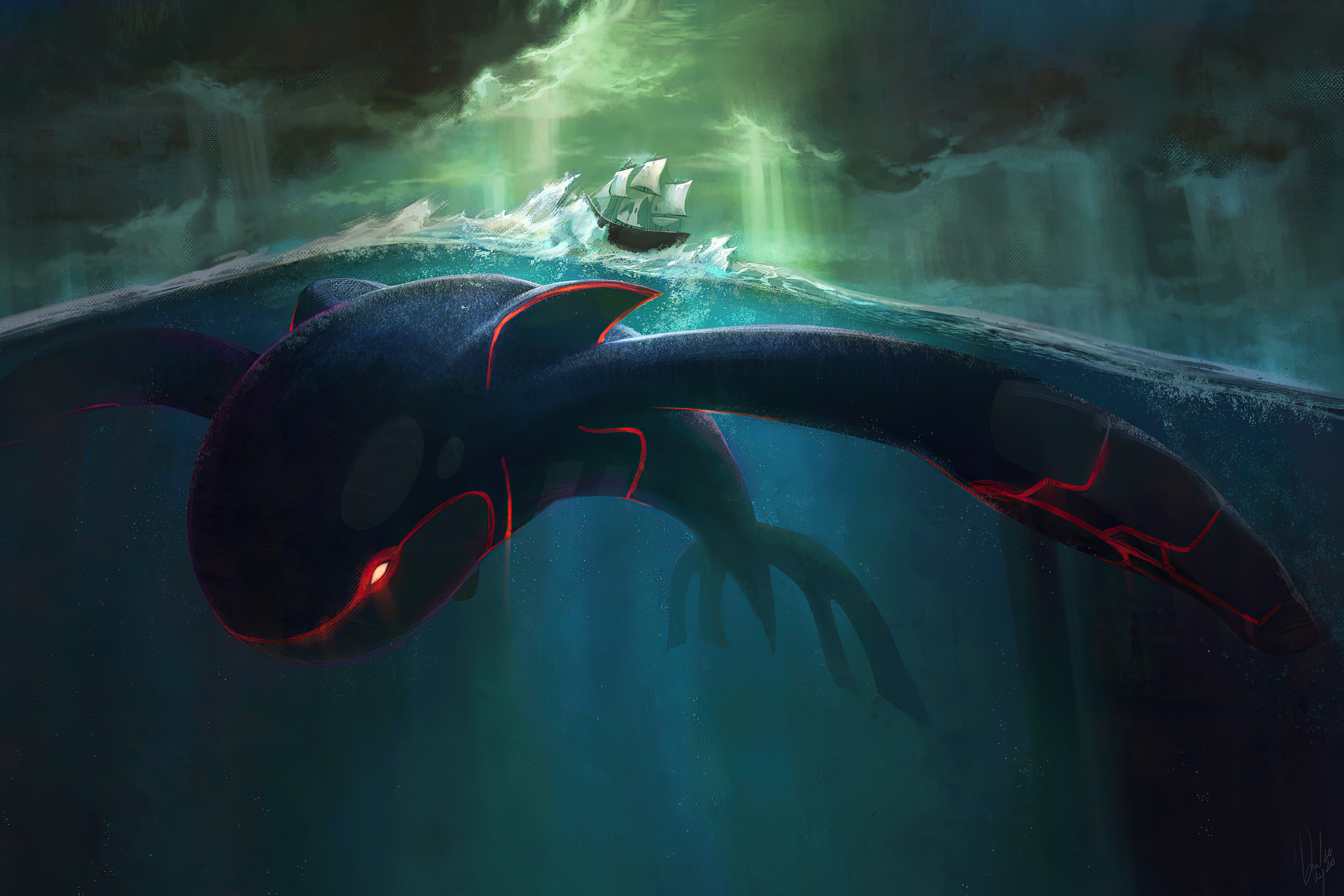 Kyogre Hd Wallpapers