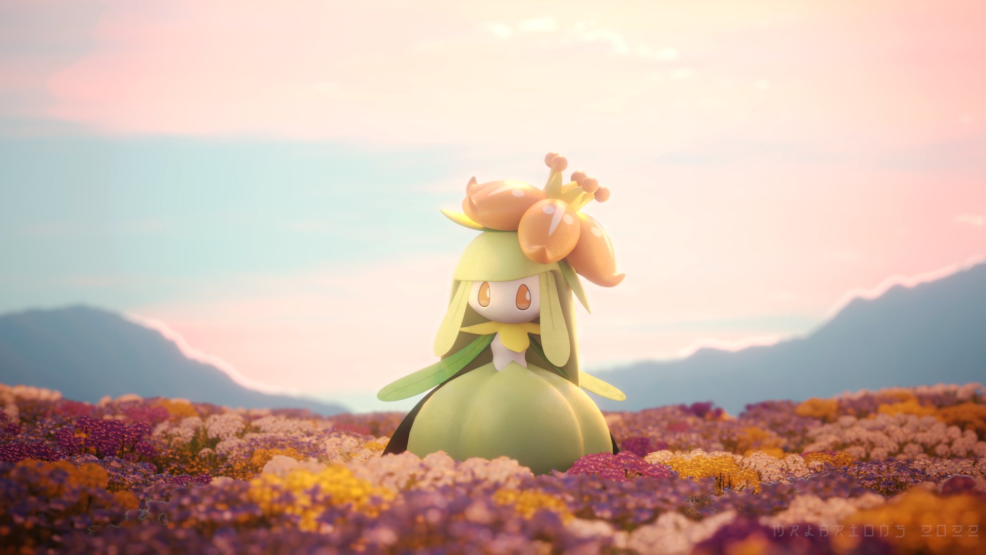 Lilligant Hd Wallpapers