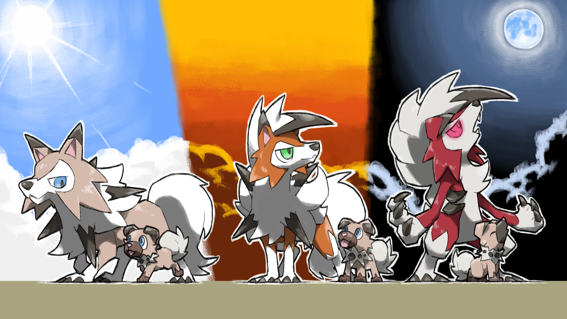 Lycanroc Hd Wallpapers