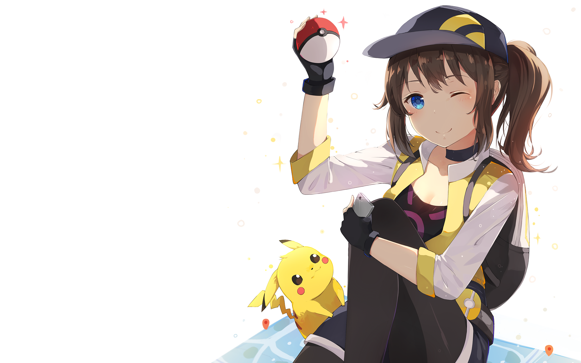 Pikachu Anime Girl Wallpapers