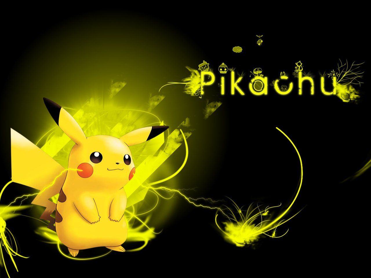 Pikachu Black Wallpapers