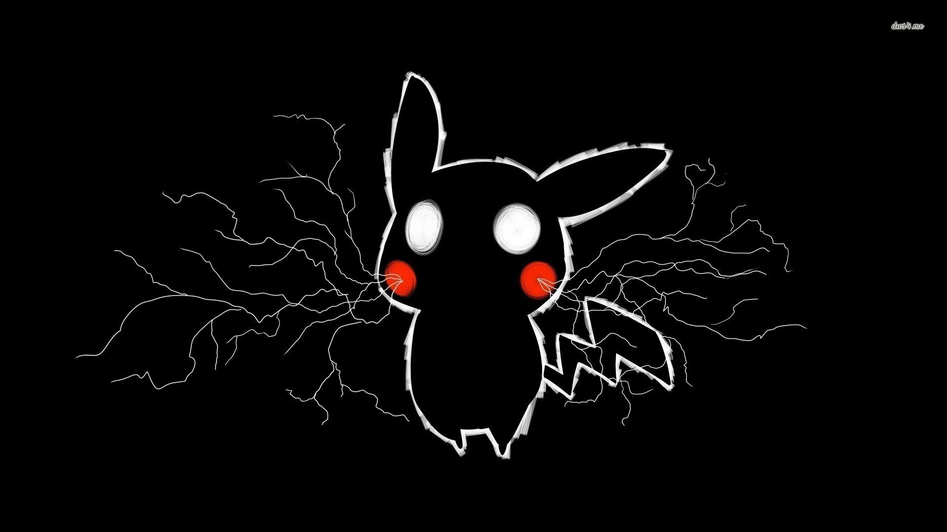 Pikachu Black Wallpapers