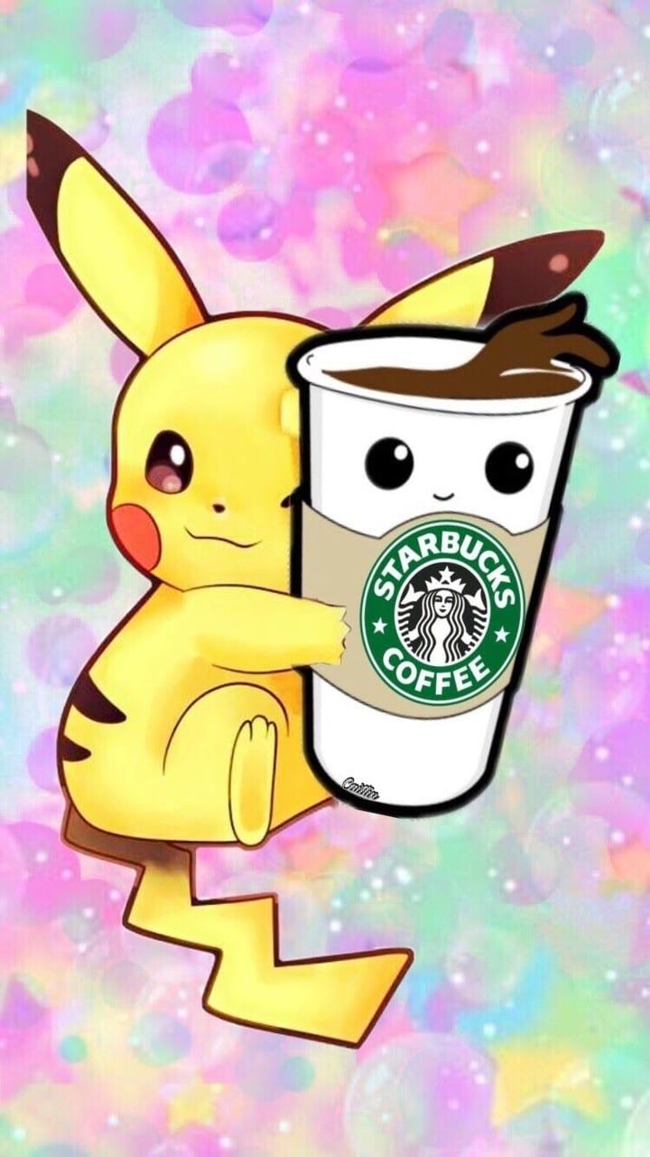 Pikachu Starbucks Wallpapers