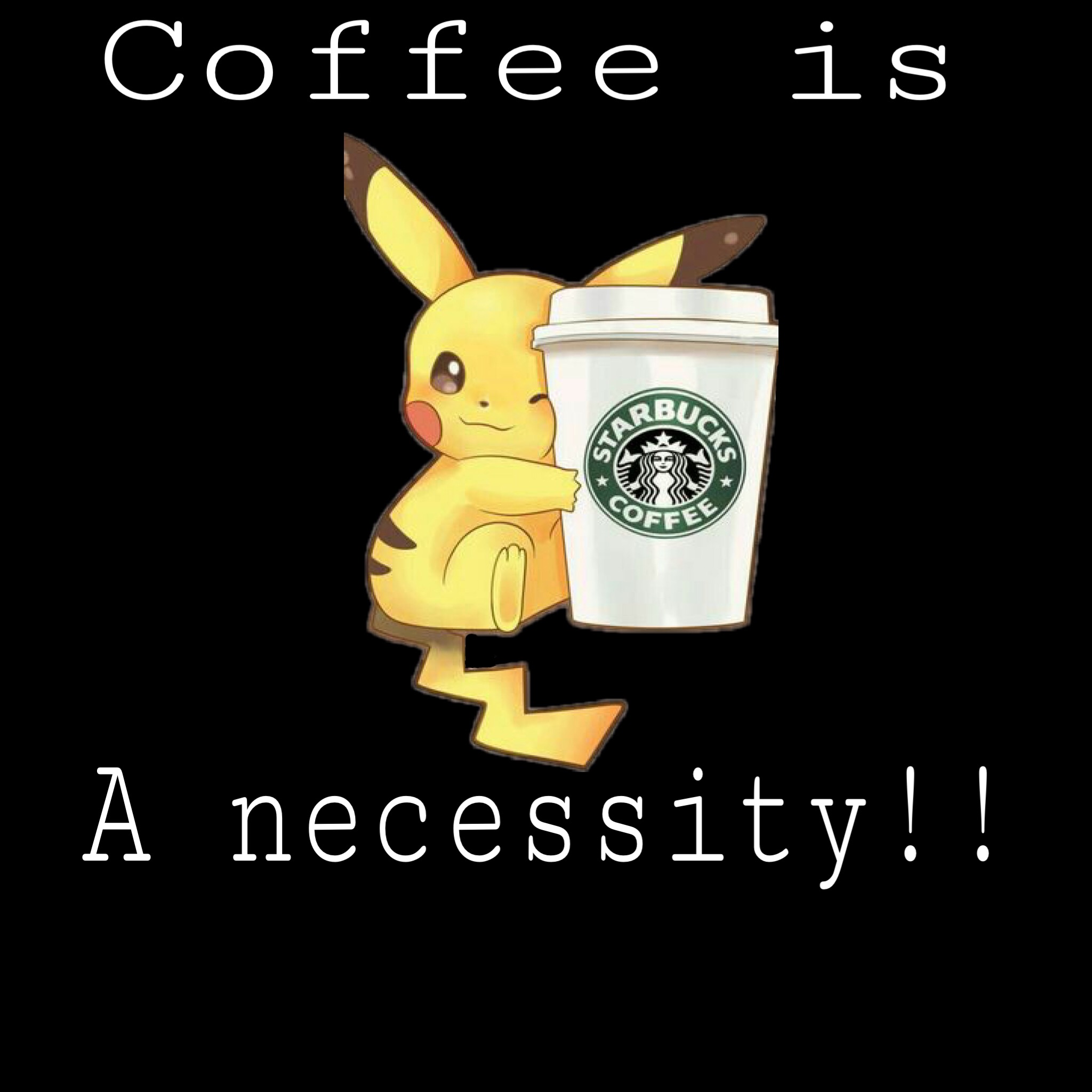 Pikachu Starbucks Wallpapers