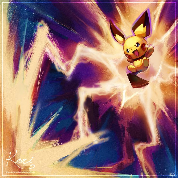 Pikachu Thunderbolt Wallpapers