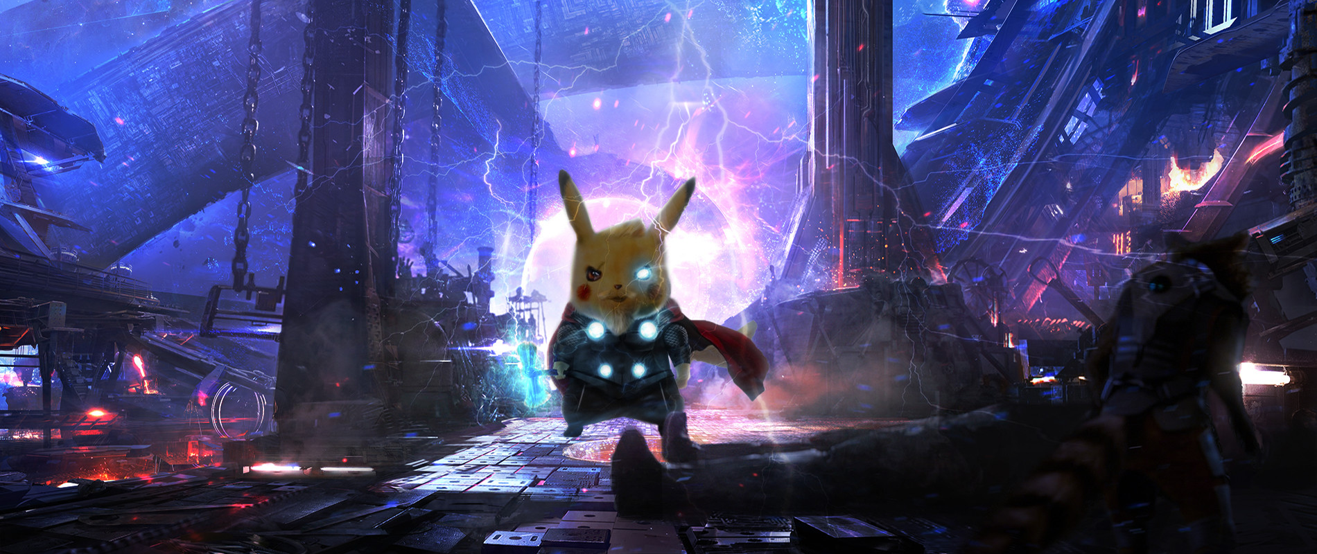 Pikachu Thunderbolt Wallpapers