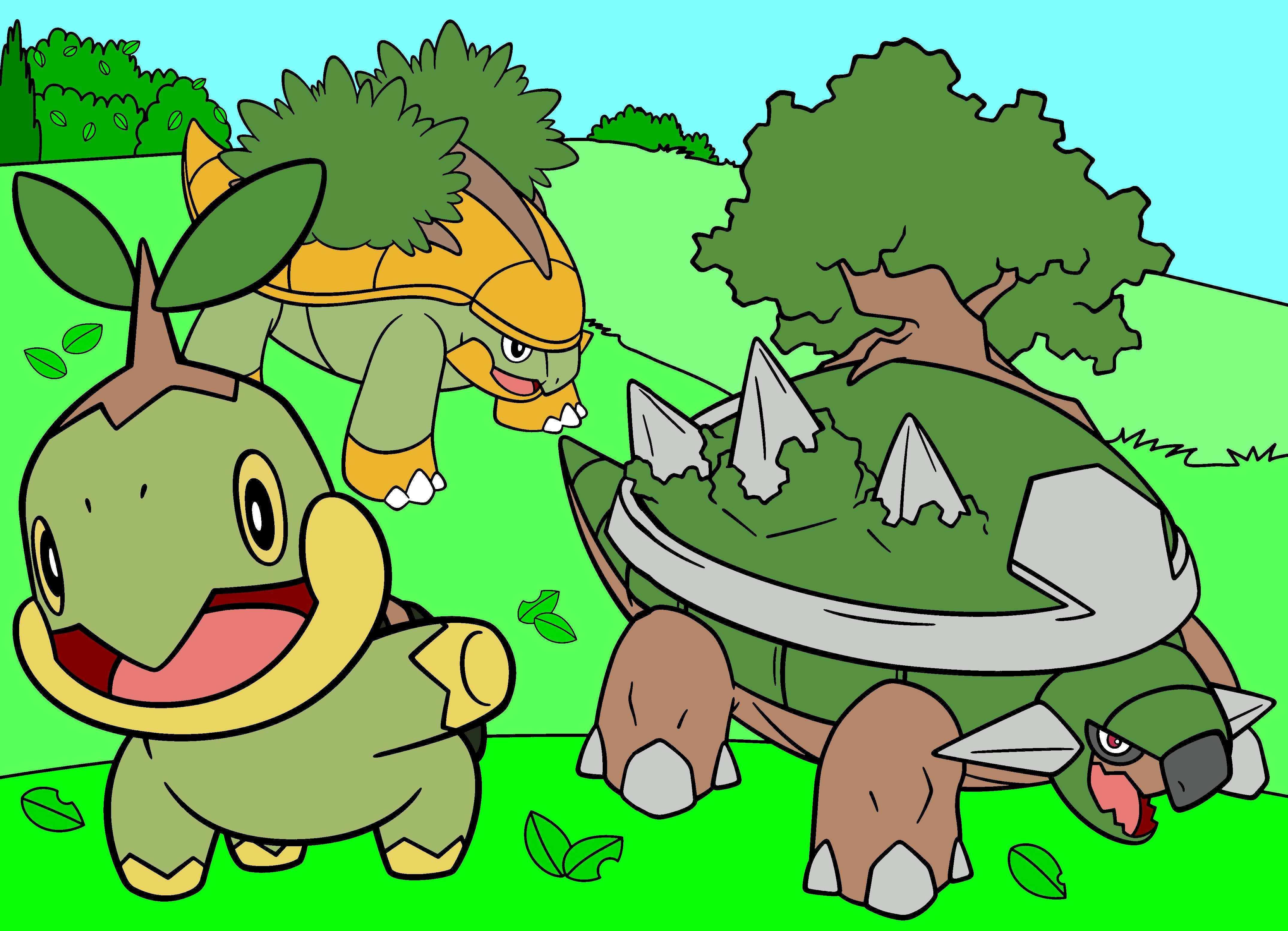 Turtwig Hd Wallpapers